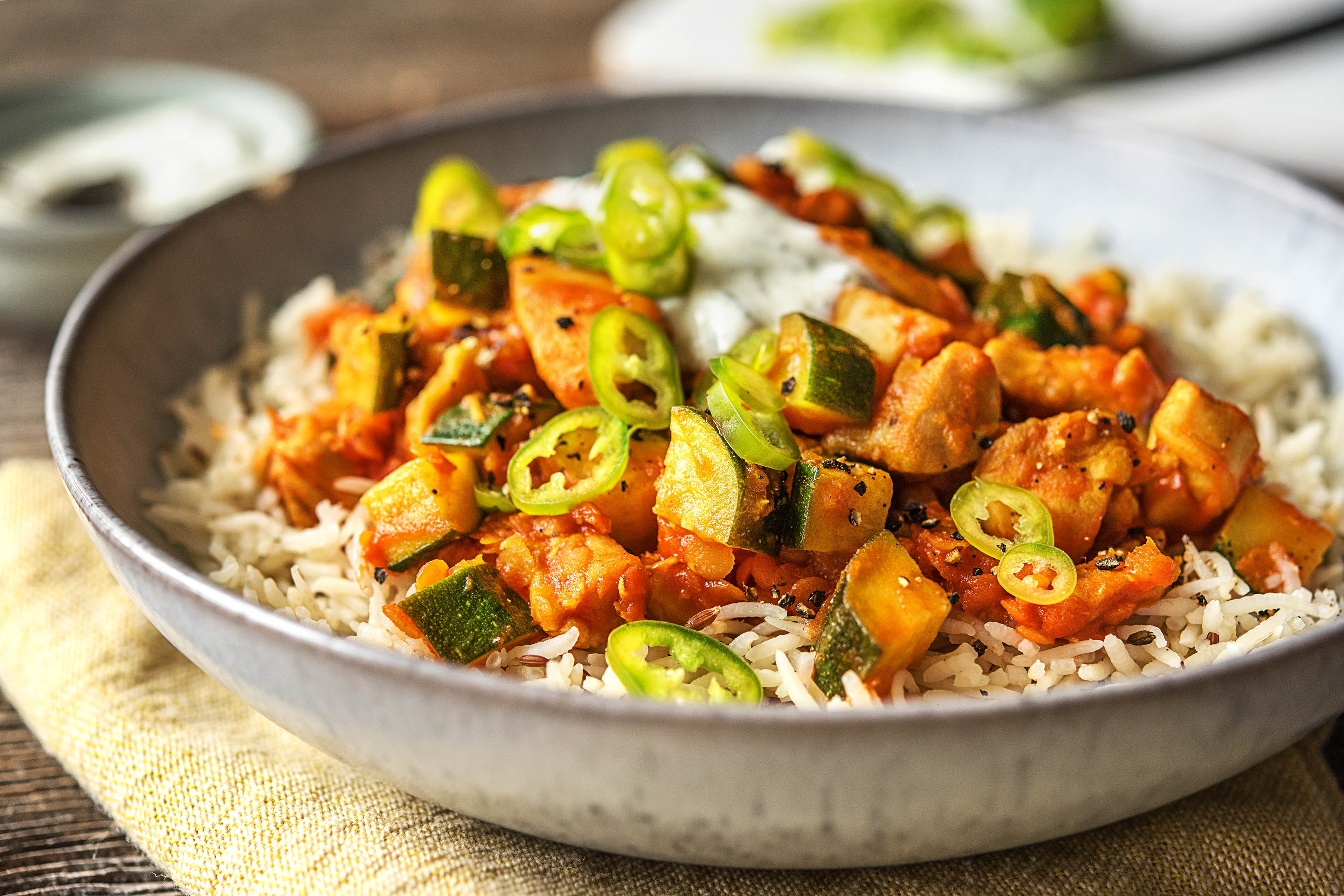 Chicken Stew with Lentils and Rice Recipe HelloFresh