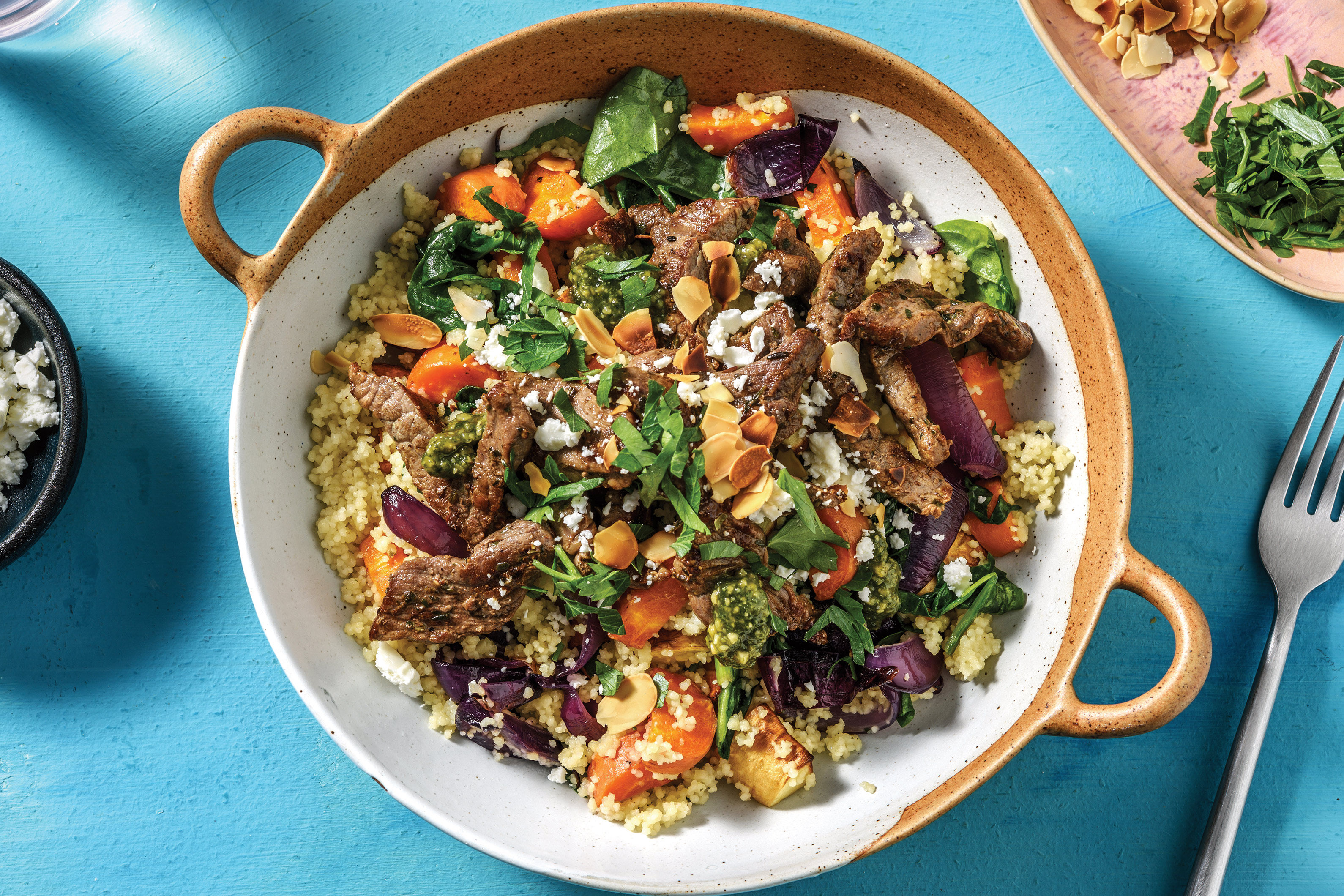 Garlic & Herb Beef Strips Recipe HelloFresh