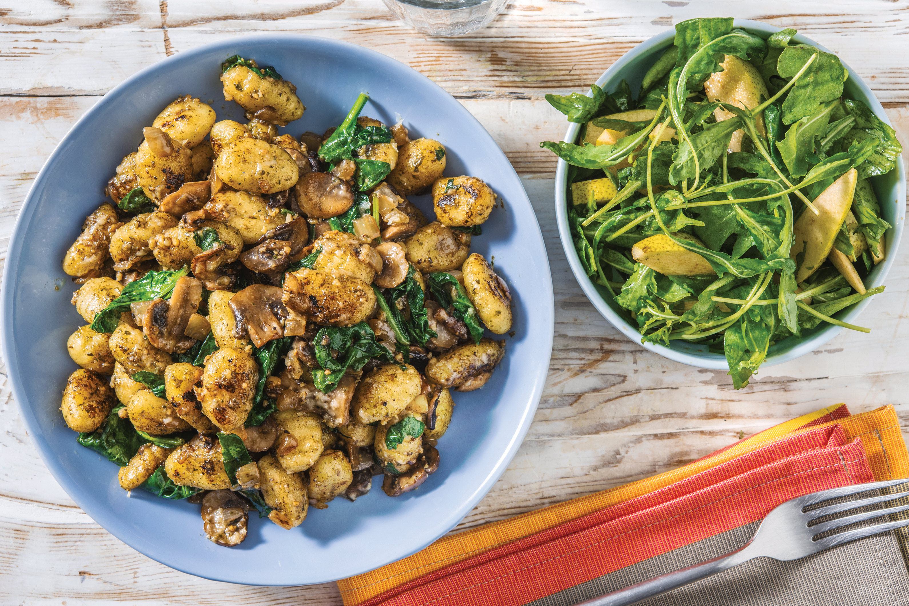 Pesto, Mushroom & Parmesan Gnocchi Recipe HelloFresh