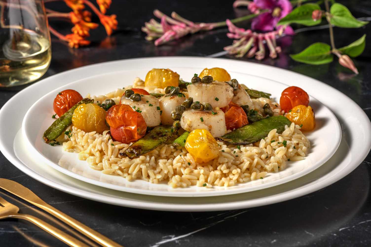 Lemon Caper Scallops Recipe HelloFresh