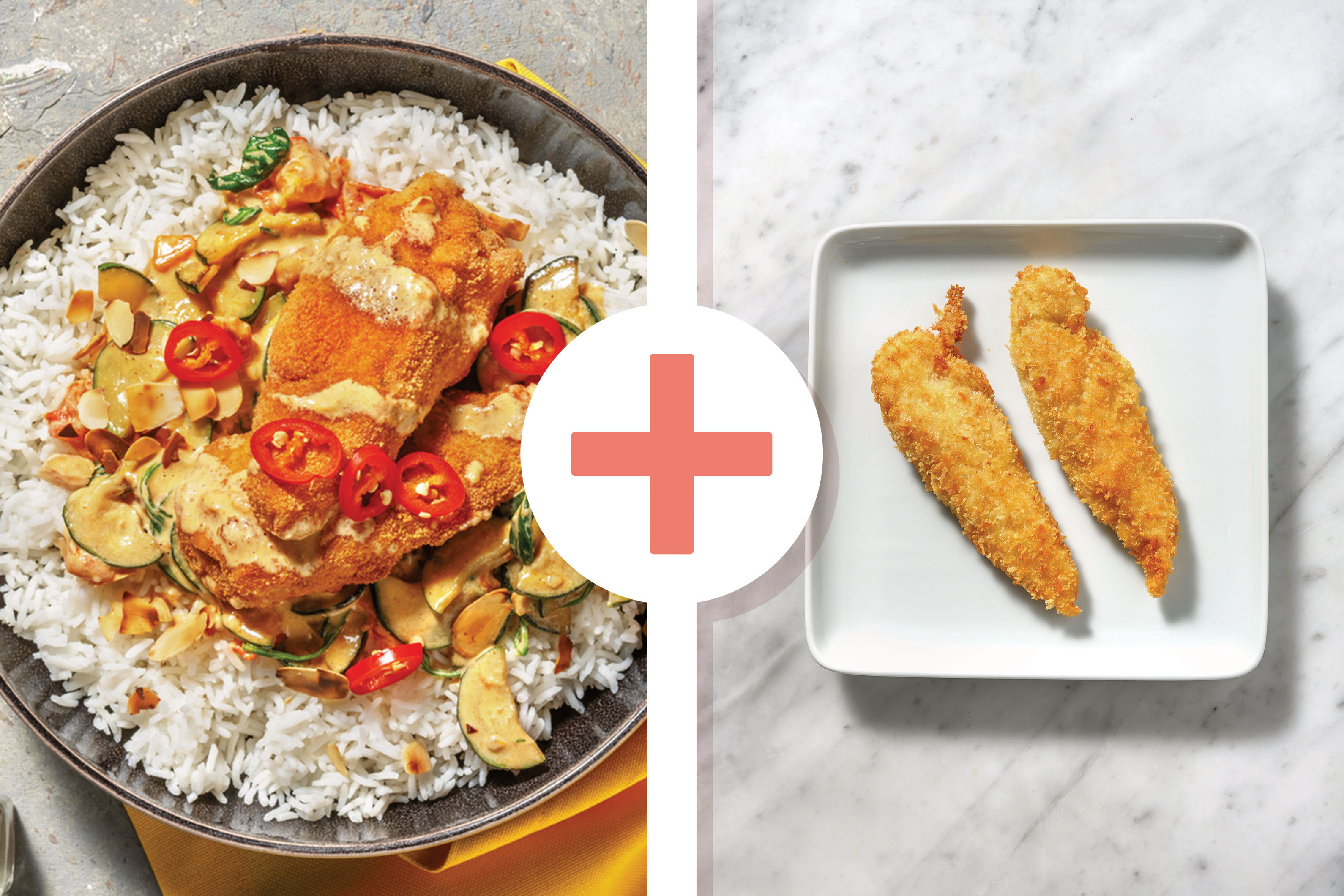 PlantBased Chick'n & Mumbai Curry Sauce Recipe HelloFresh