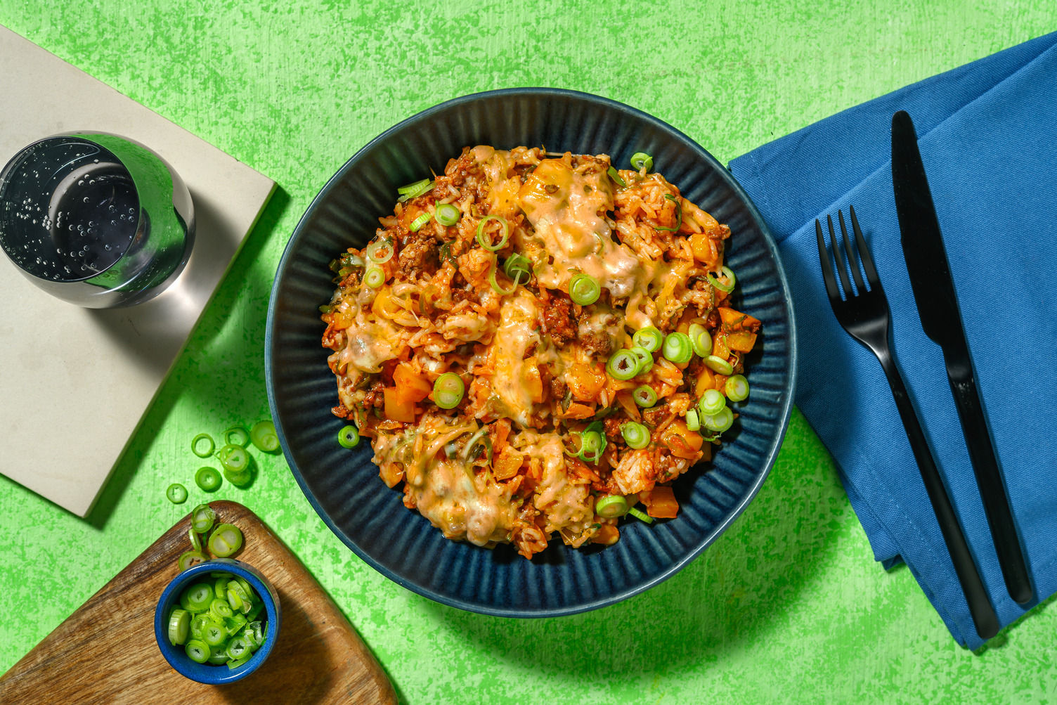 Tex MexStyle Beef and Pork Skillet Rice Recipe HelloFresh