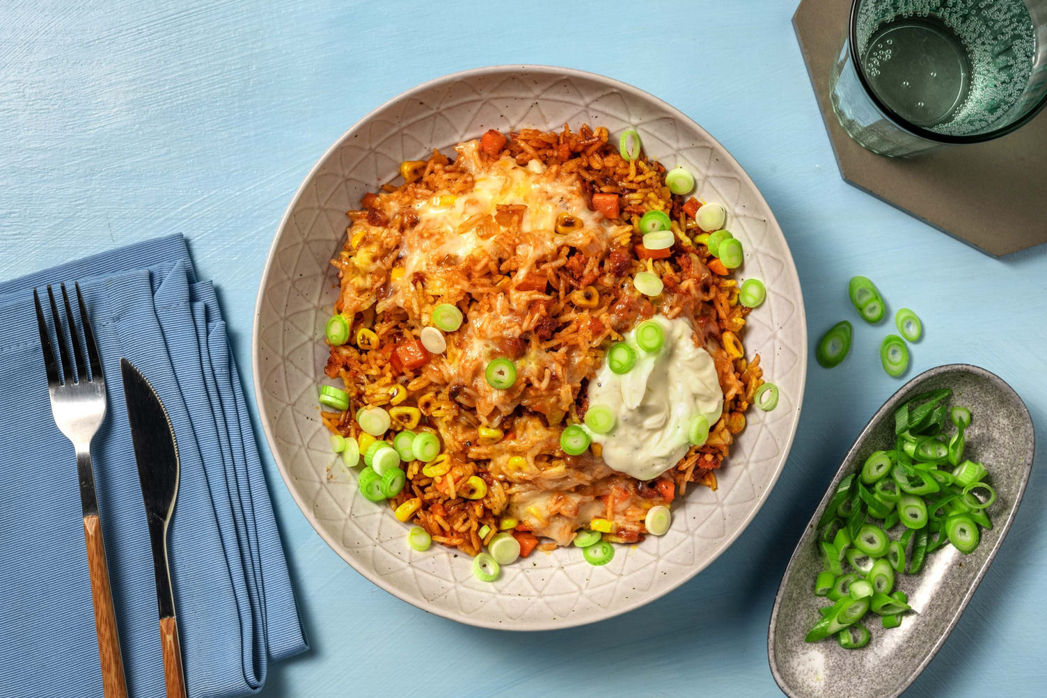 Chorizo and Corn Skillet Rice Recipe HelloFresh