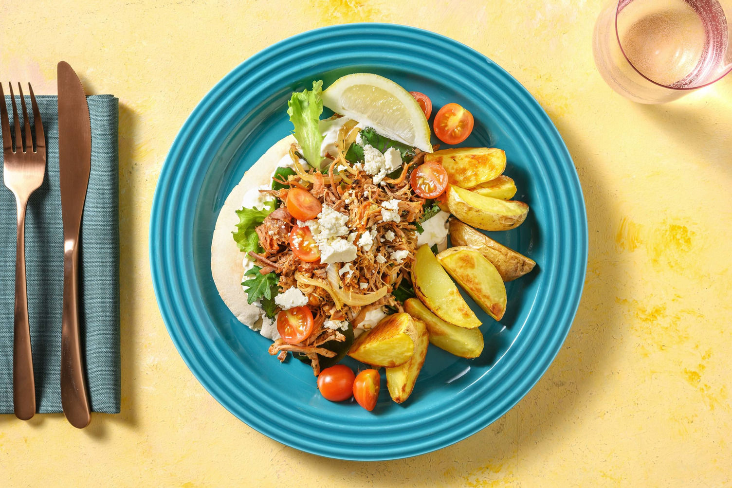 Pork Gyro Inspired Dinner Recipe HelloFresh