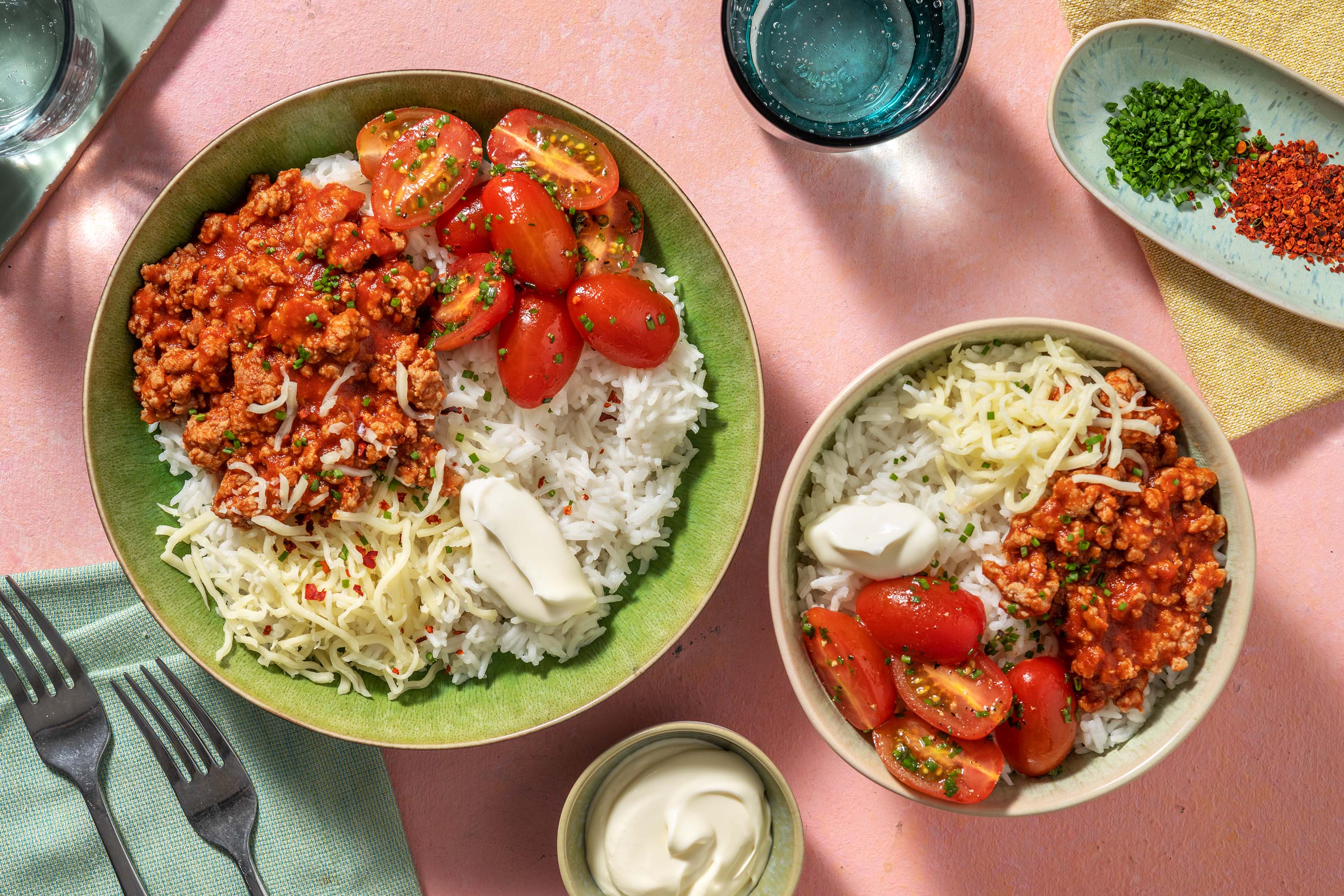 Pork Chilli and Rice Burrito Bowl Recipe HelloFresh