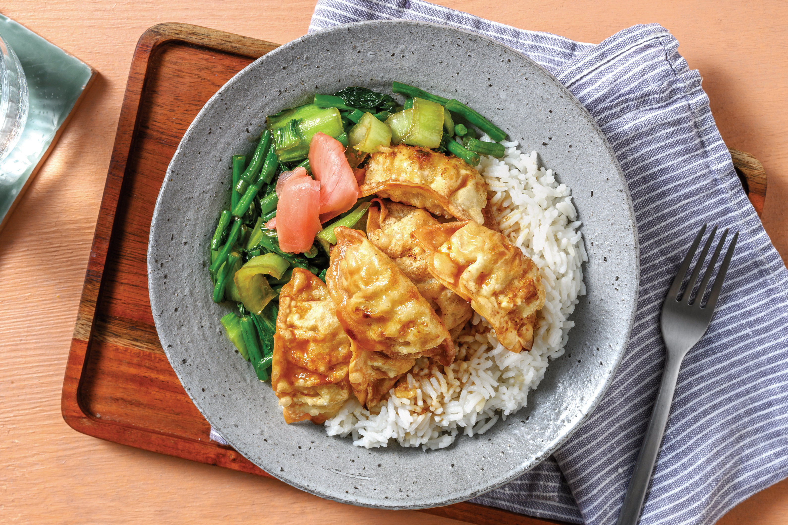 Pork Gyoza & Veggie StirFry Recipe HelloFresh