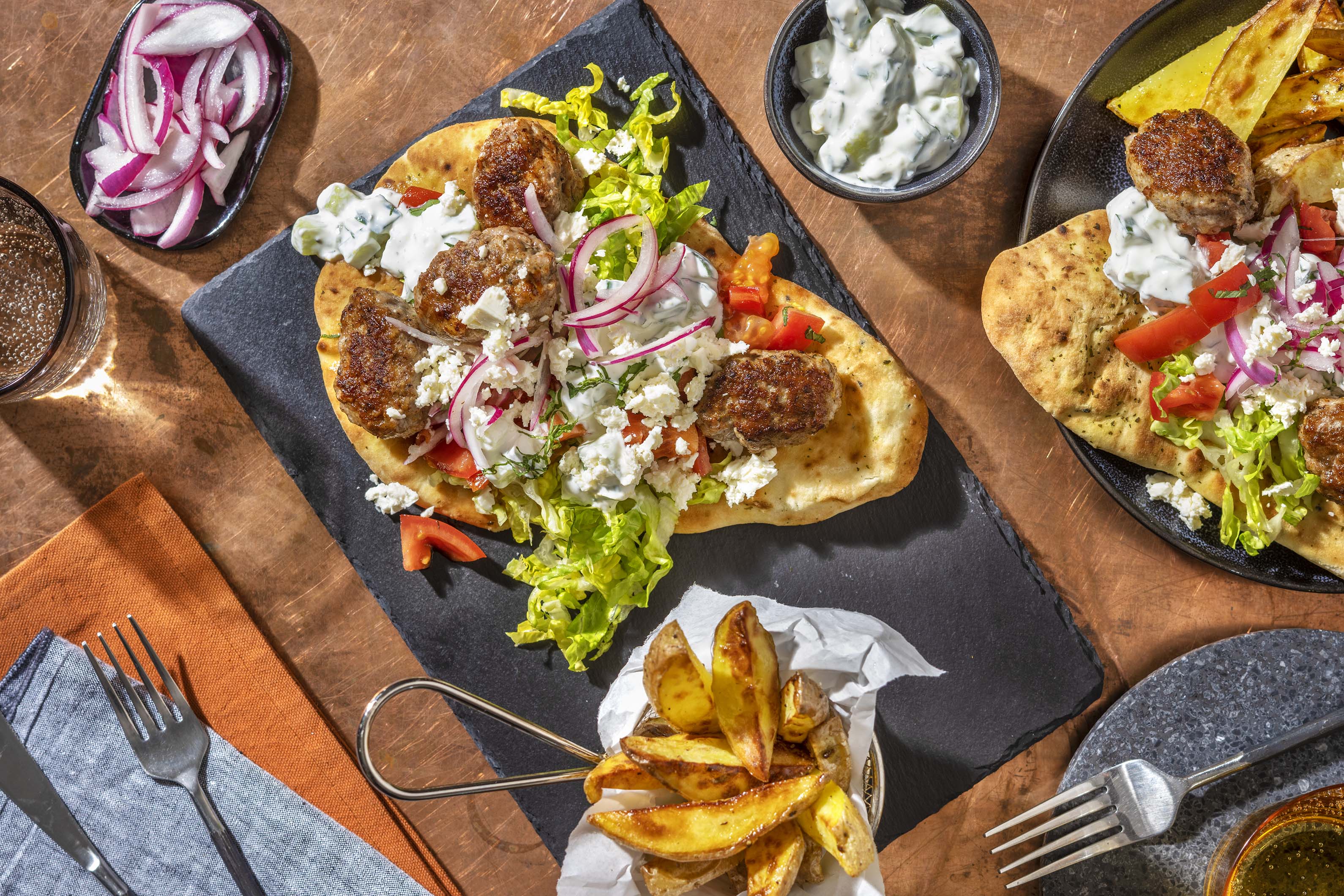 Pork Kofta Gyros Recipe HelloFresh