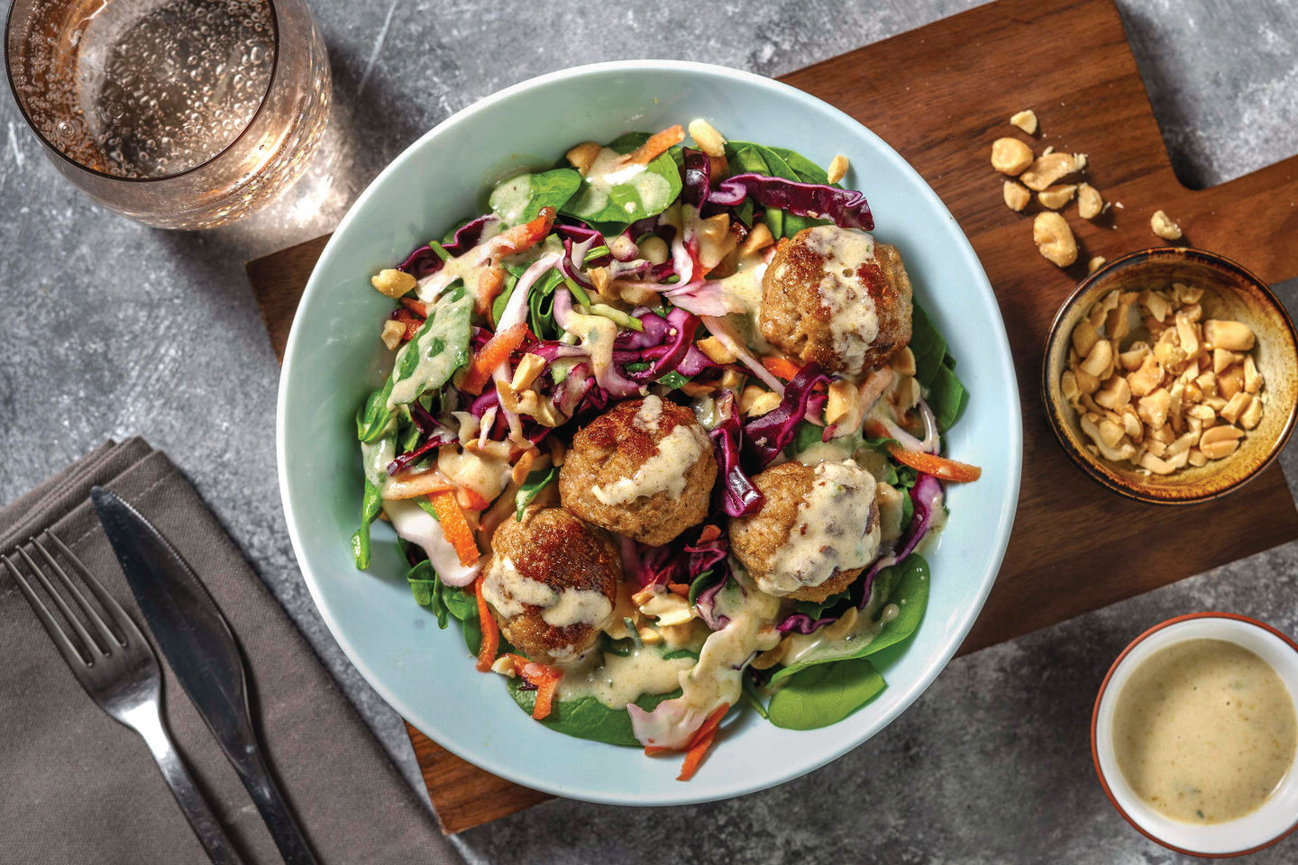 Pork Meatballs & Coconut Red Curry Sauce Recipe HelloFresh
