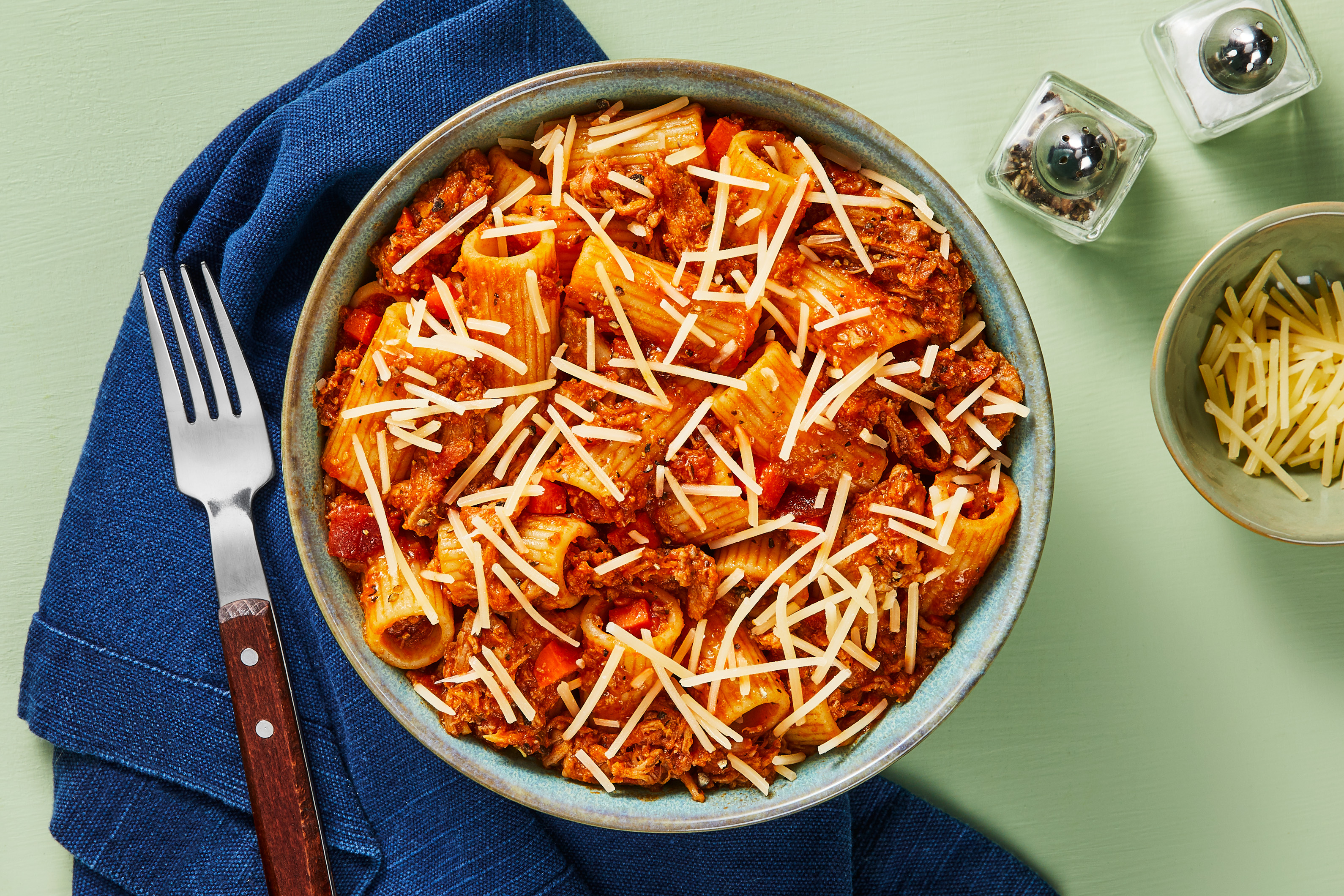 Hand Rolled Rigatoni with Pork Ragu • ashcuoco