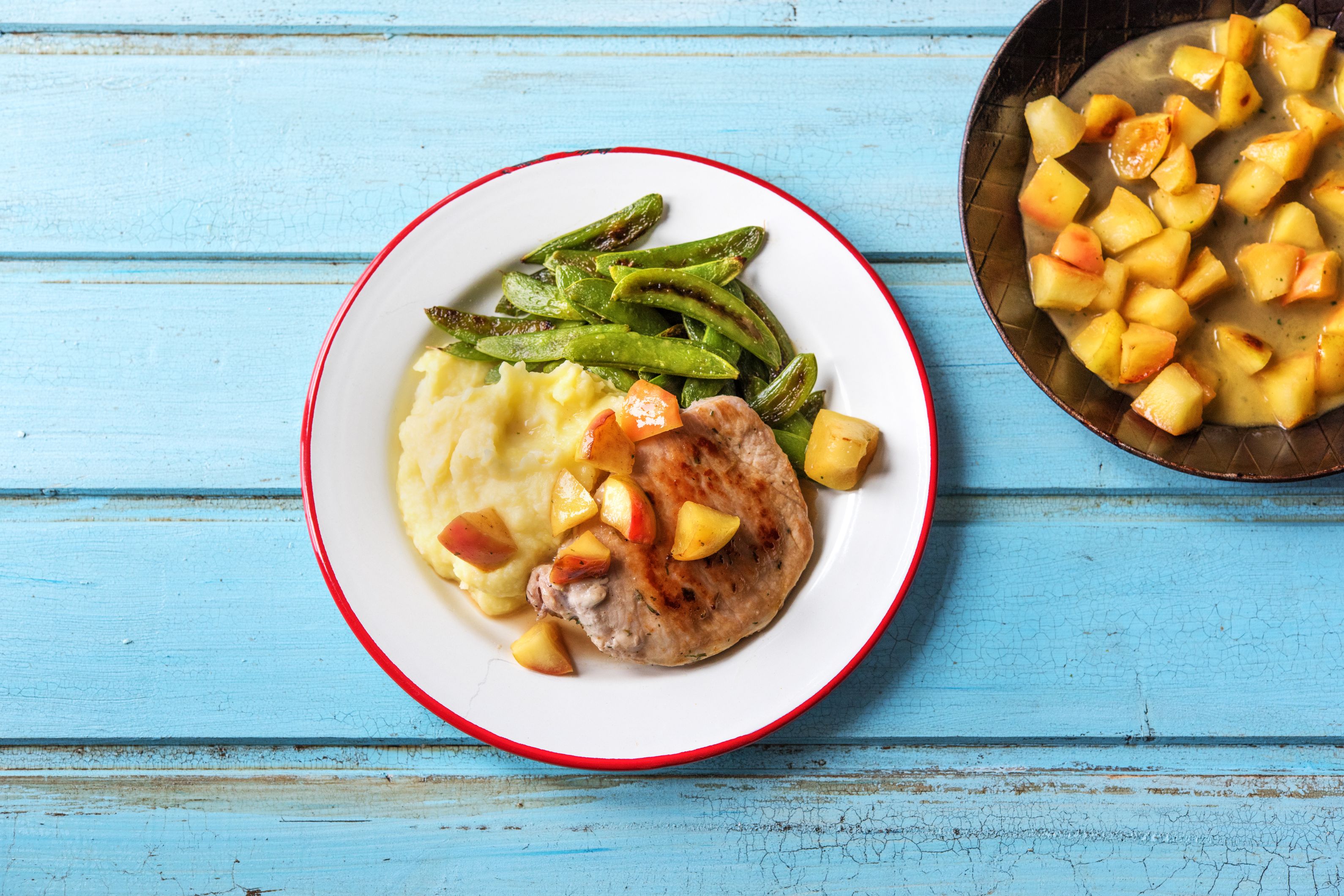 Sweet Apple Pork Chops Recipe HelloFresh