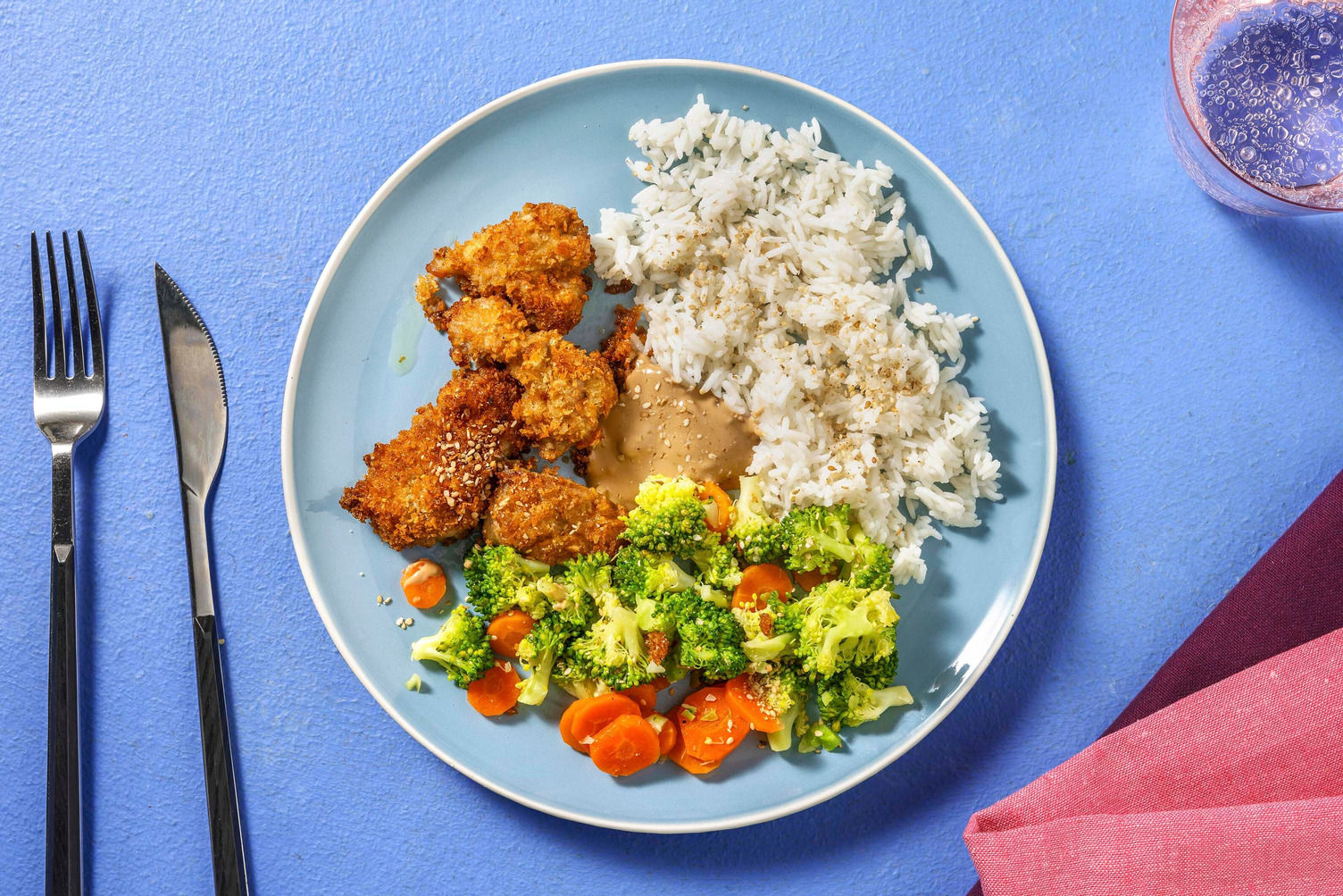 Poulet panée aux épices du MoyenOrient Recette HelloFresh