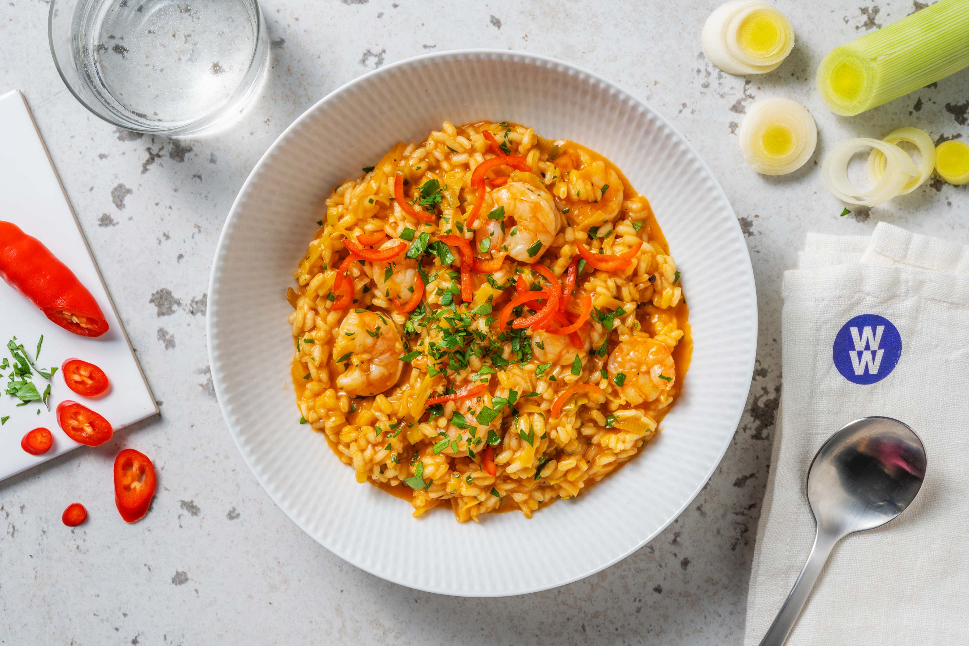 Prawn and Tomato Risotto Recipe | HelloFresh