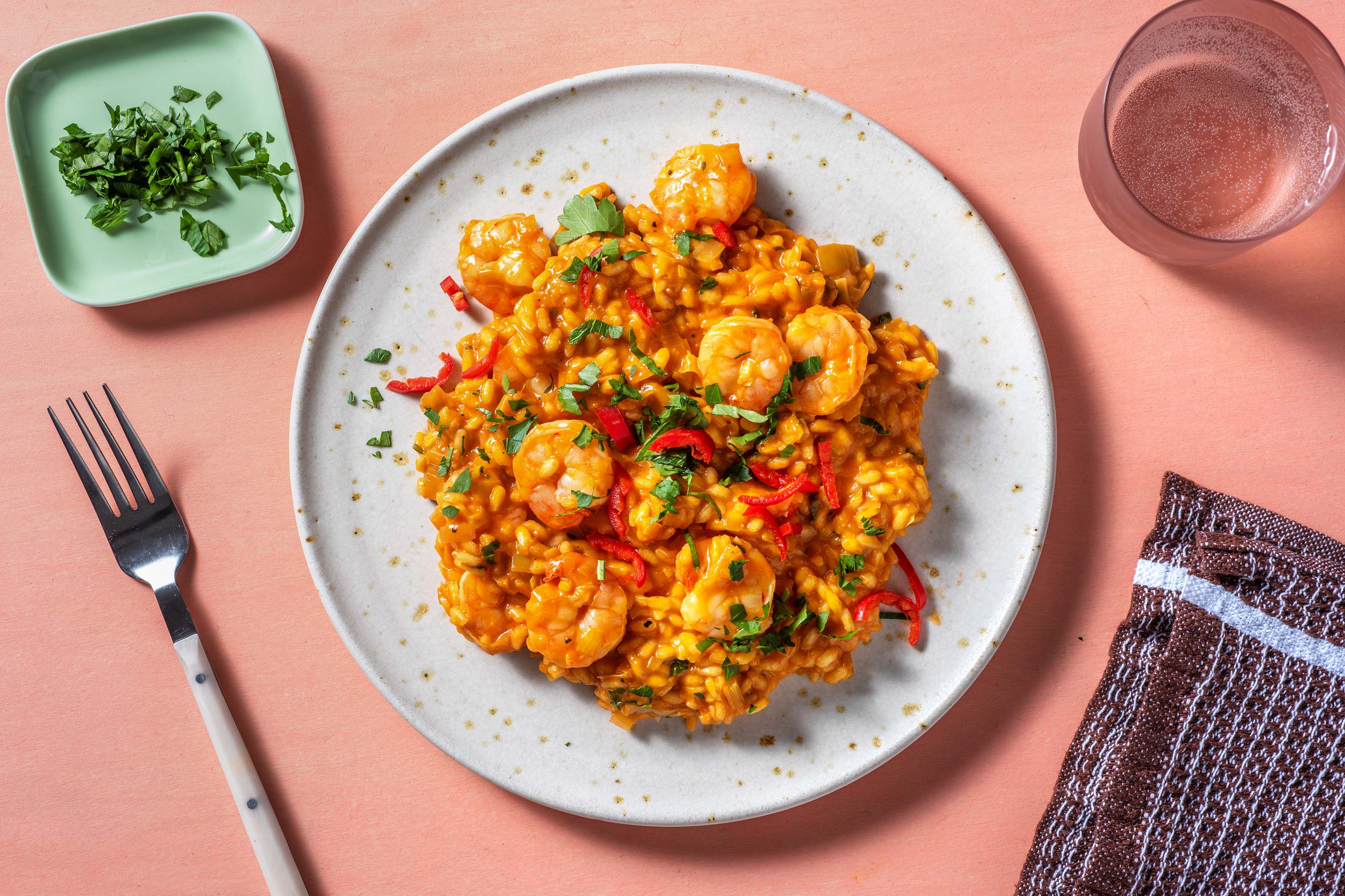 Prawn and Tomato Risotto Recipe | HelloFresh
