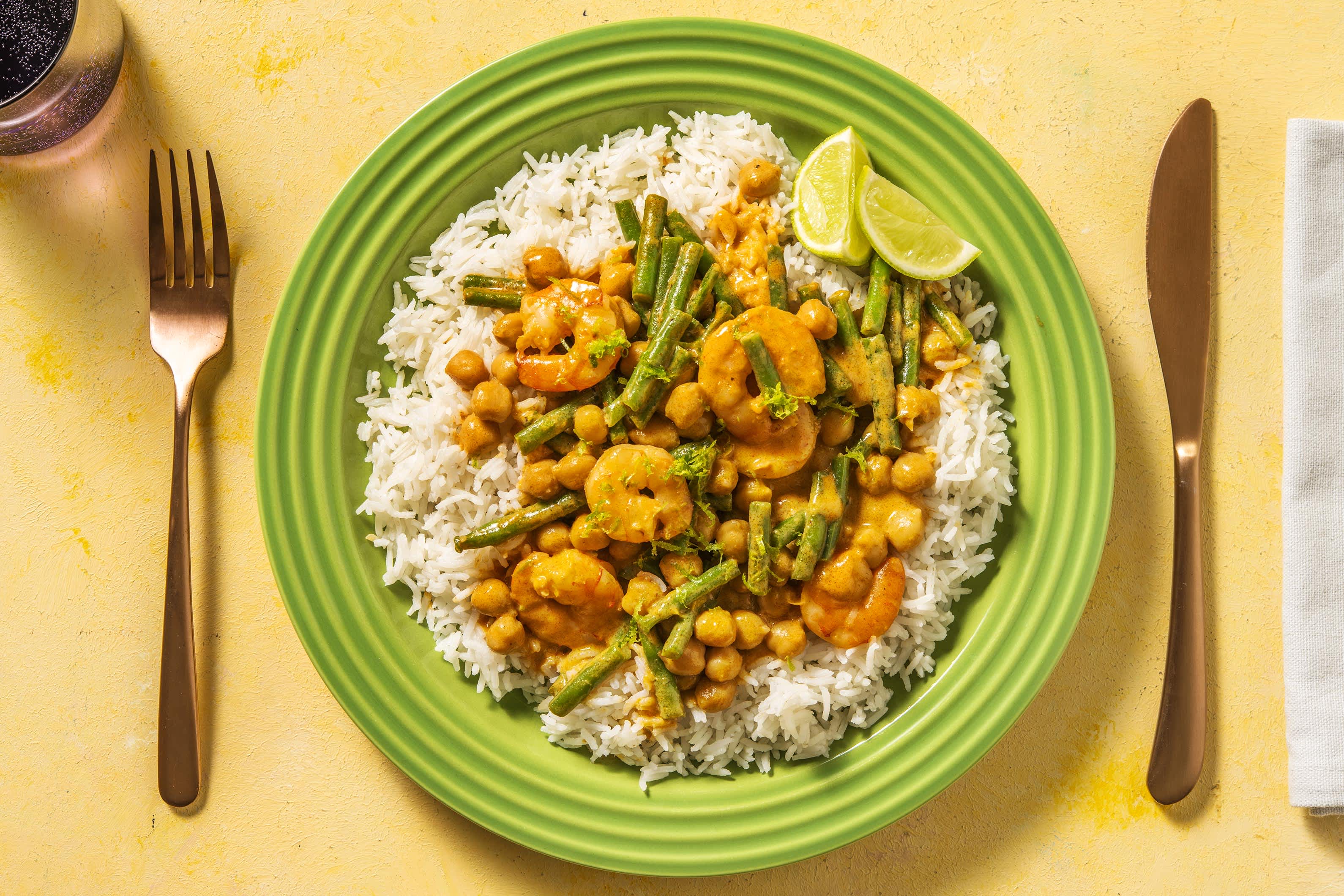 Prawn Massaman Curry with Rice Recipe HelloFresh