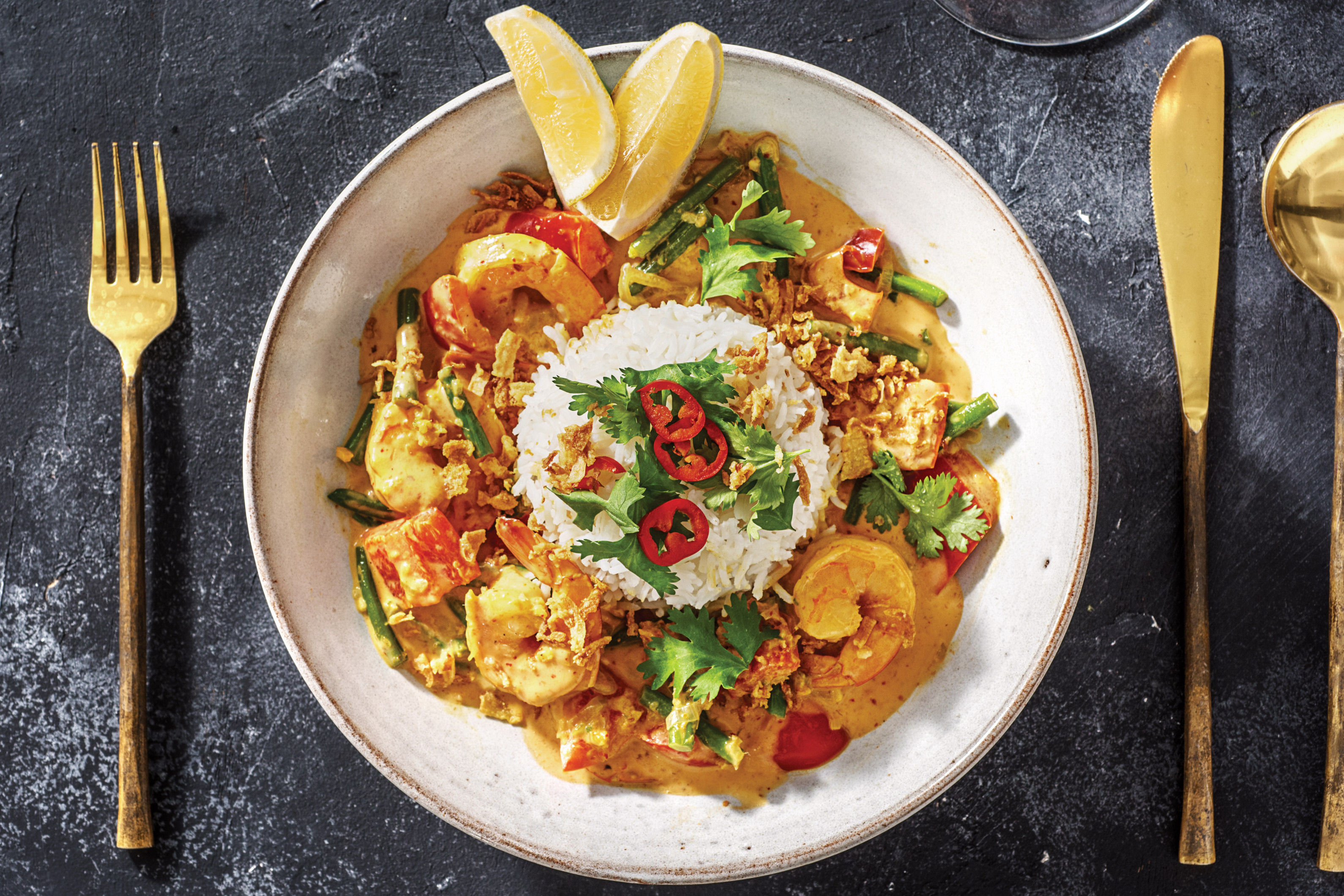 Prawn Thai Red Curry Recipe | HelloFresh