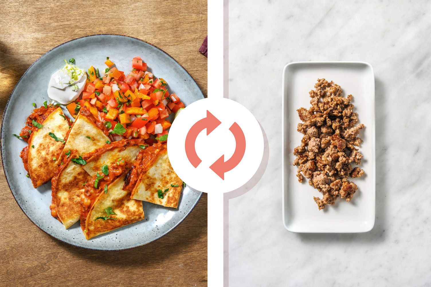 MexicanSpiced Turkey Quesadillas Recipe HelloFresh