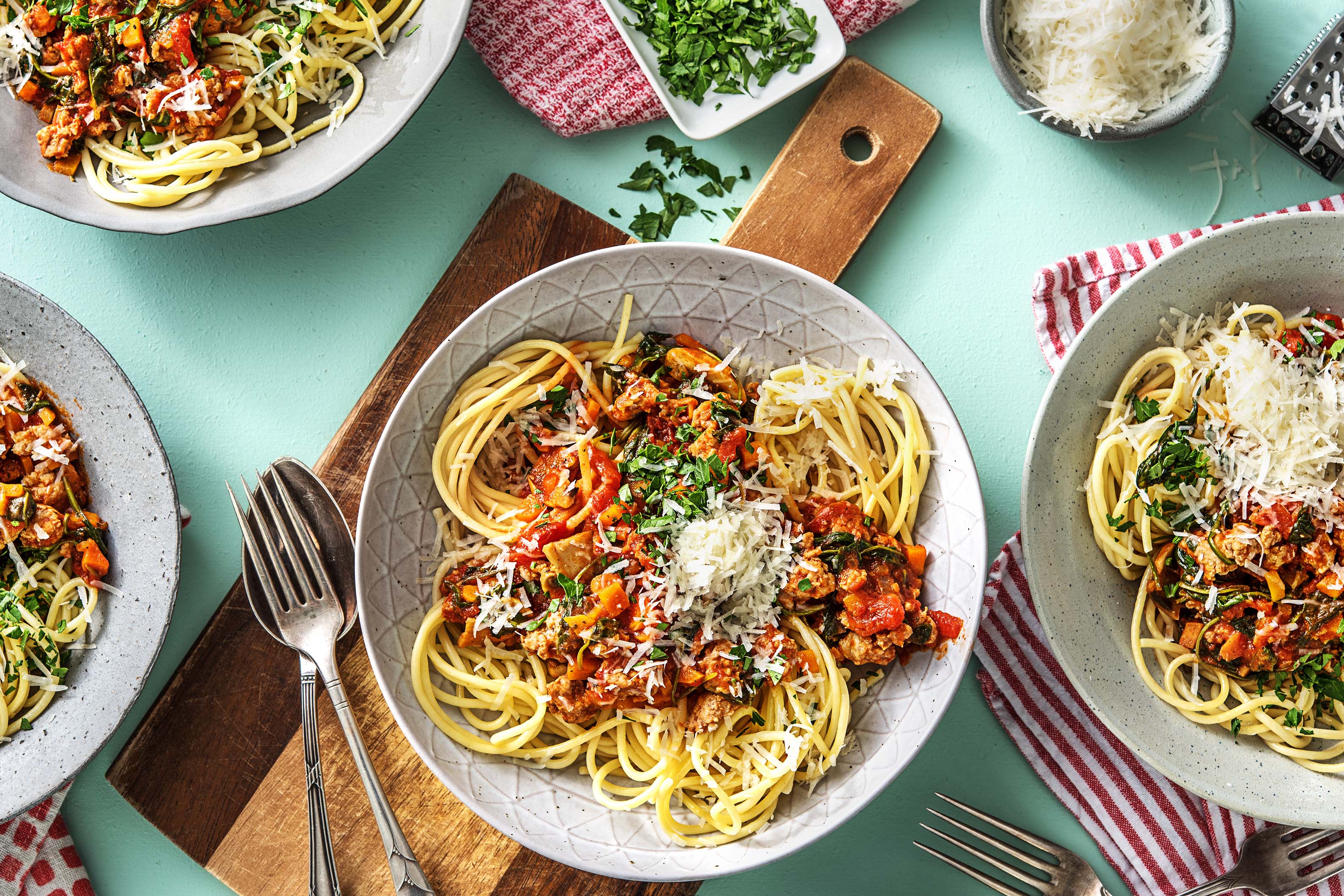 Sausage Spaghetti Bolognese Recipe | HelloFresh