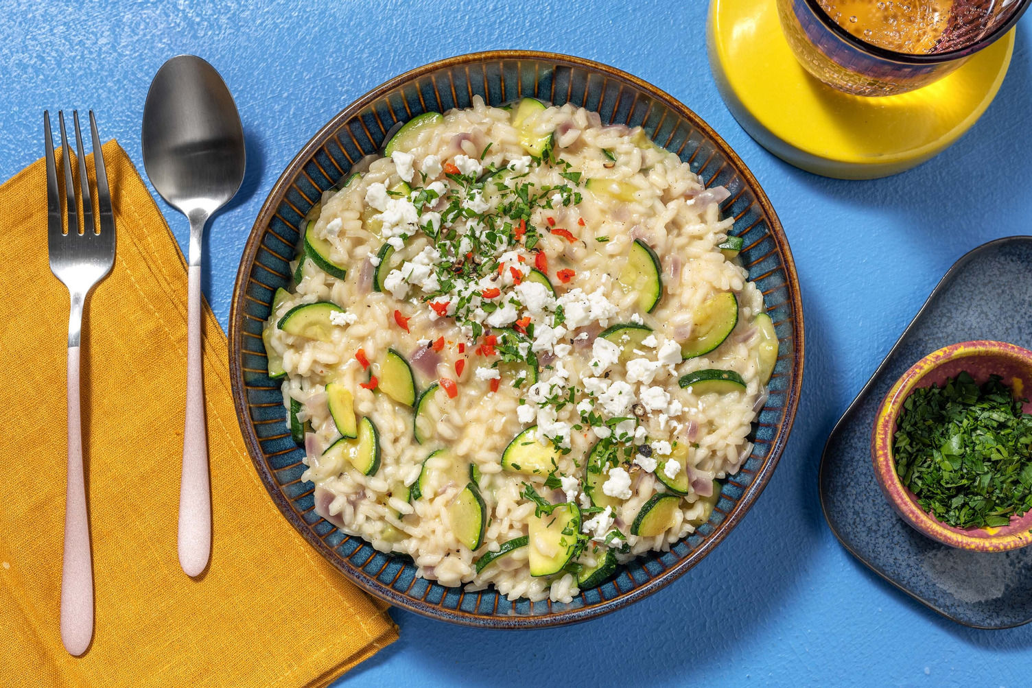 Quick Zucchini Risotto Recipe HelloFresh