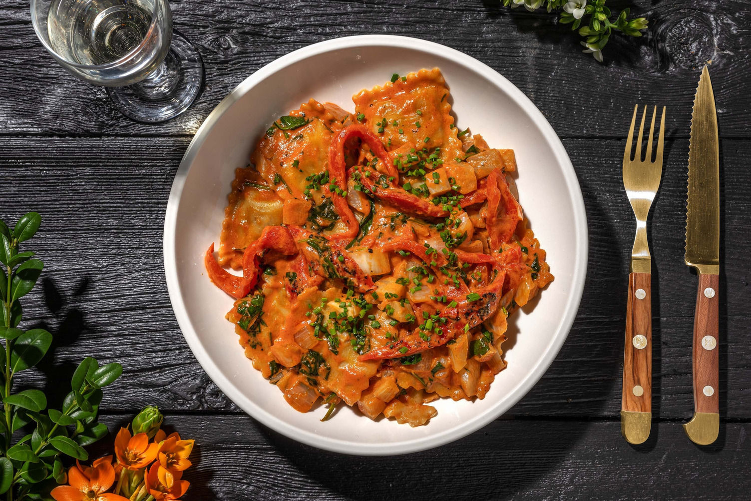 Lobster Ravioli in Rosé Sauce Recipe HelloFresh