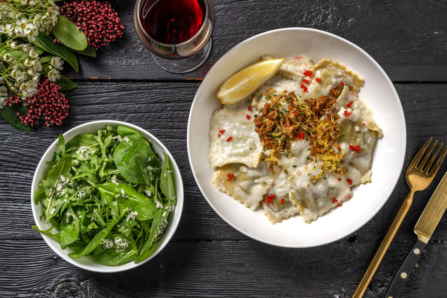 Lobster and Shrimp Ravioli al Limone Recipe HelloFresh