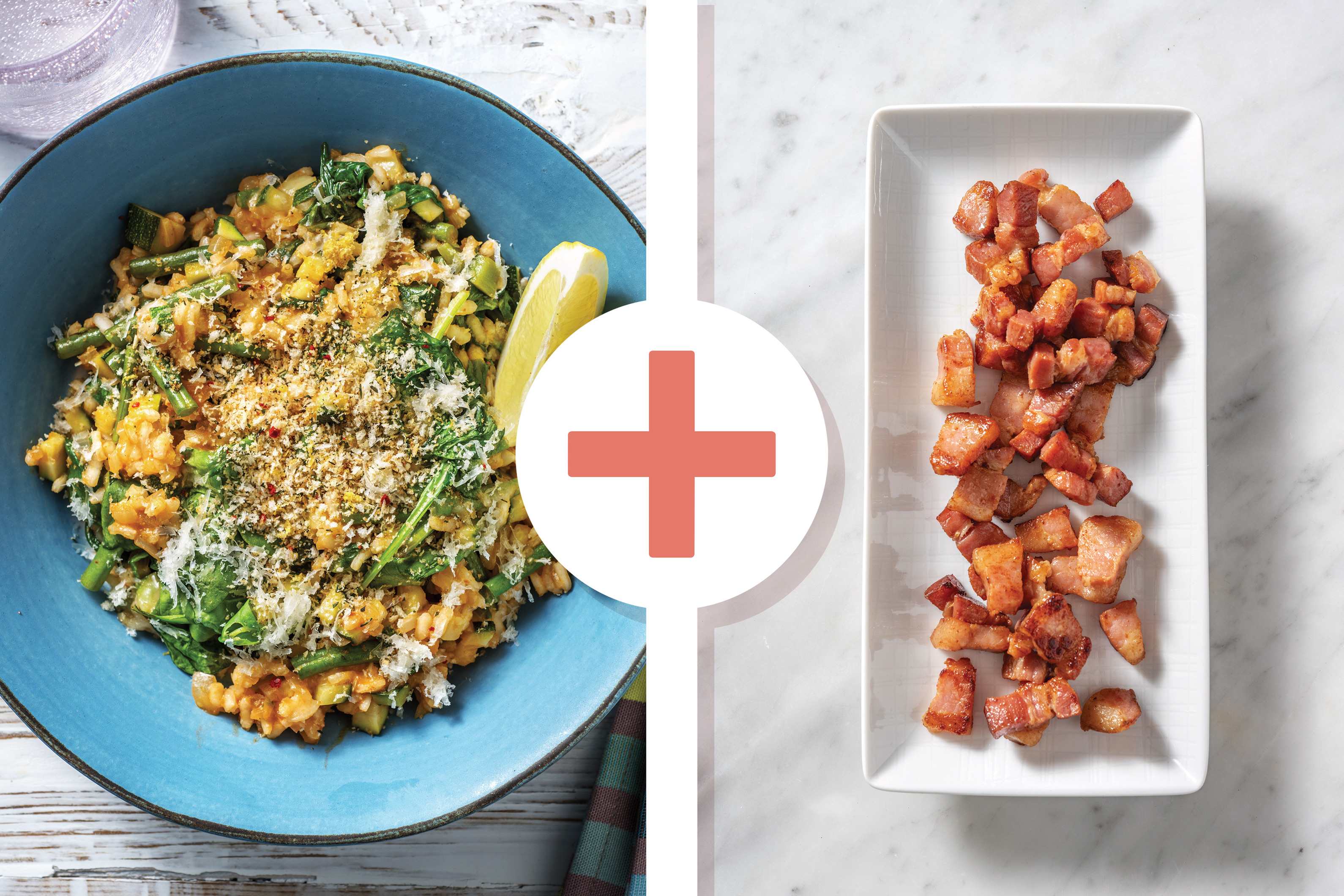 Bacon, Red Pesto & Veggie Risotto Recipe HelloFresh