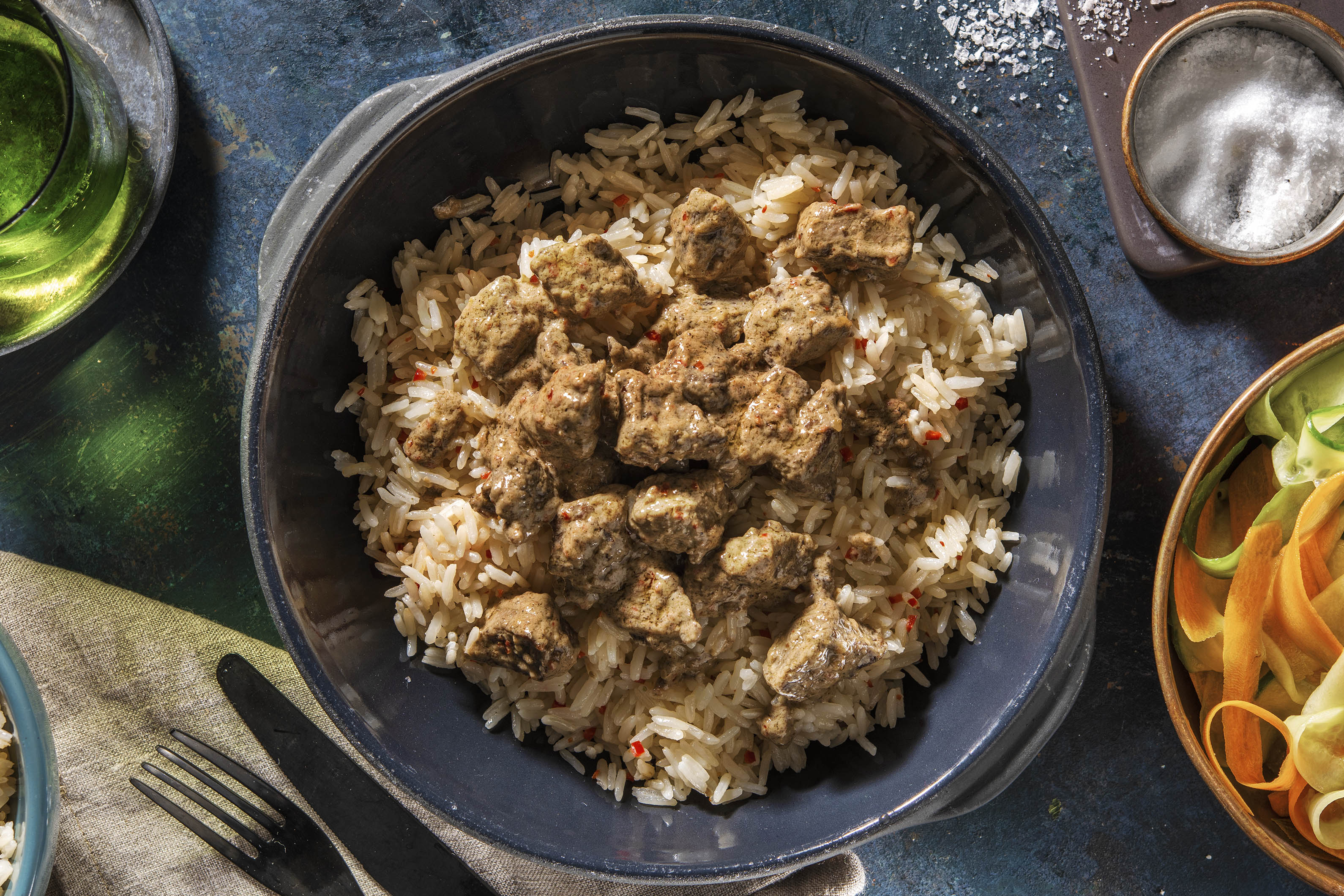 Rendang met kokosrijst Recept | HelloFresh