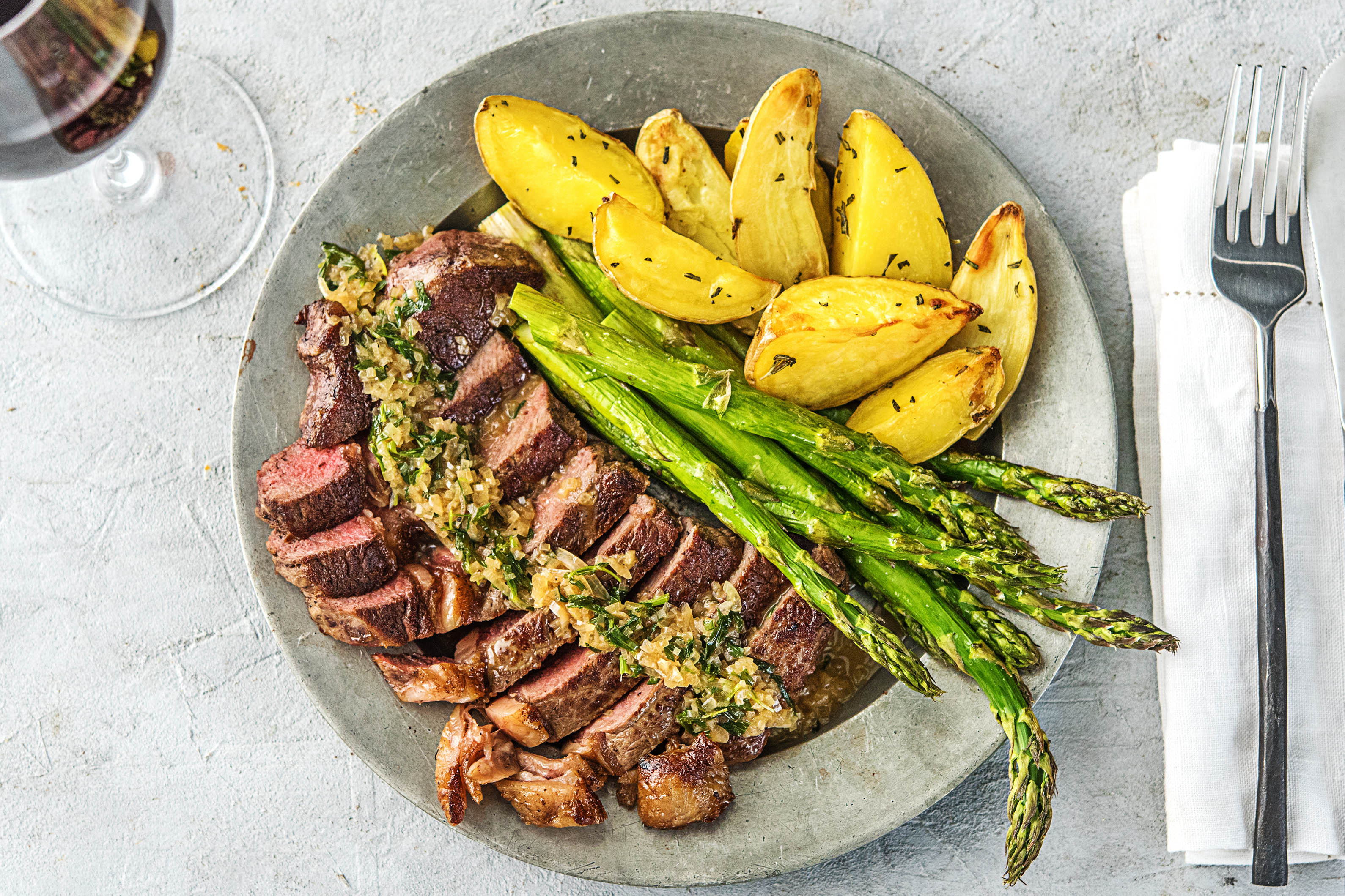 Rib-Eye Steak Béarnaise Recipe | HelloFresh