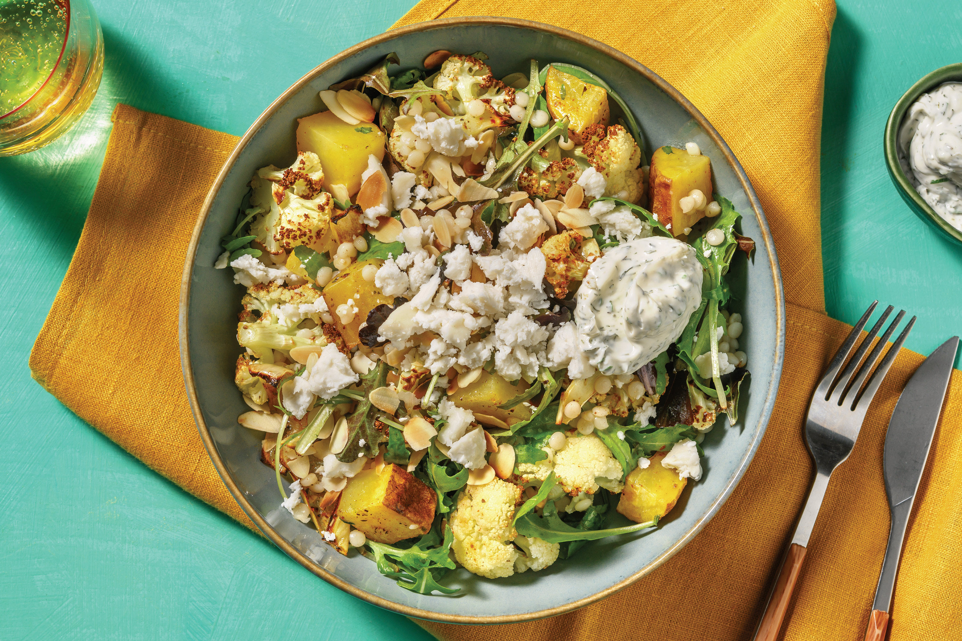 Roast Cauliflower & Goat Cheese Salad Recipe HelloFresh