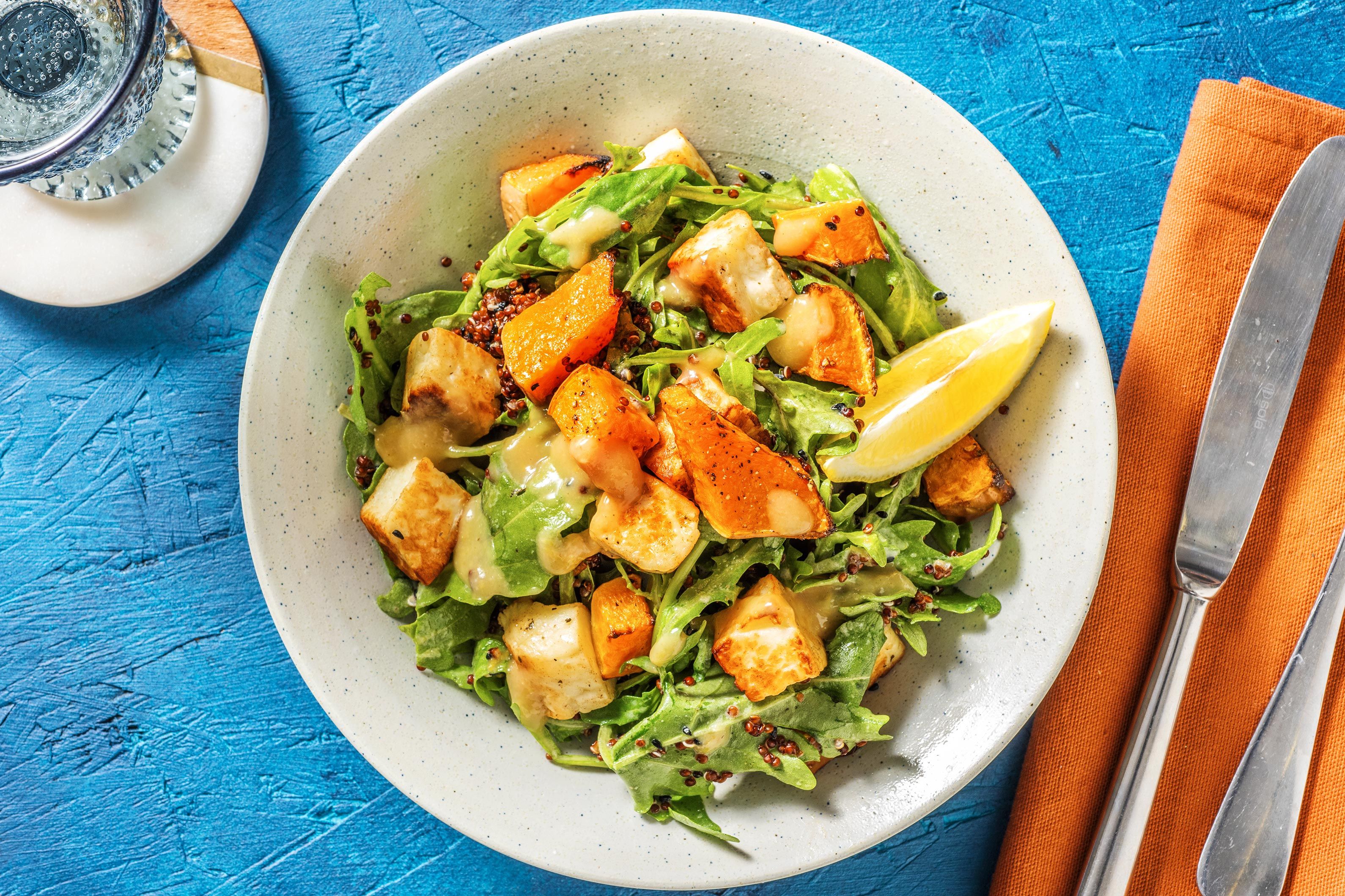 Butternut, Quinoa & Halloumi Salad Recipe HelloFresh