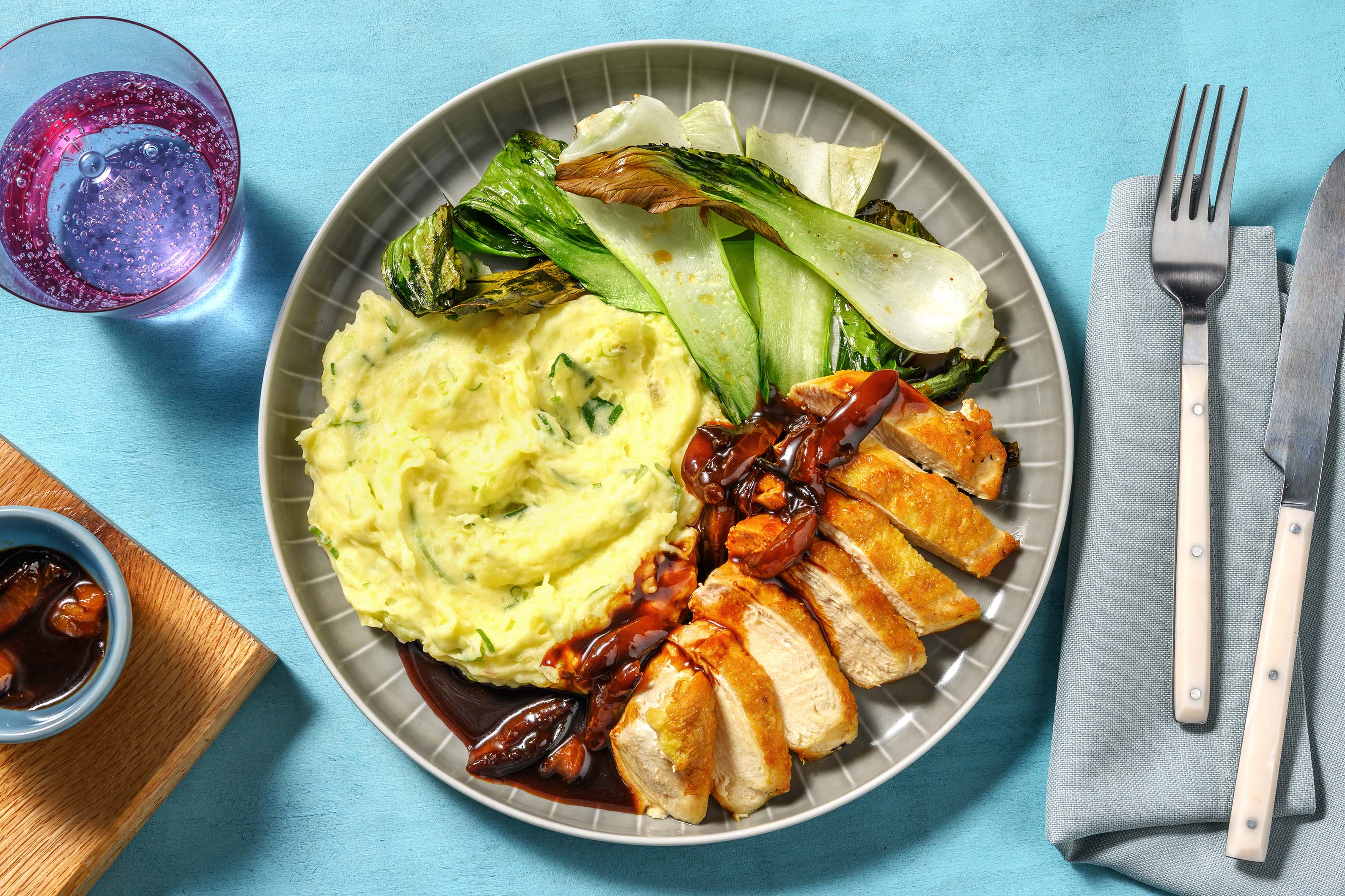 Roasted Chicken Breast in Plum Hoisin Sauce Recipe HelloFresh