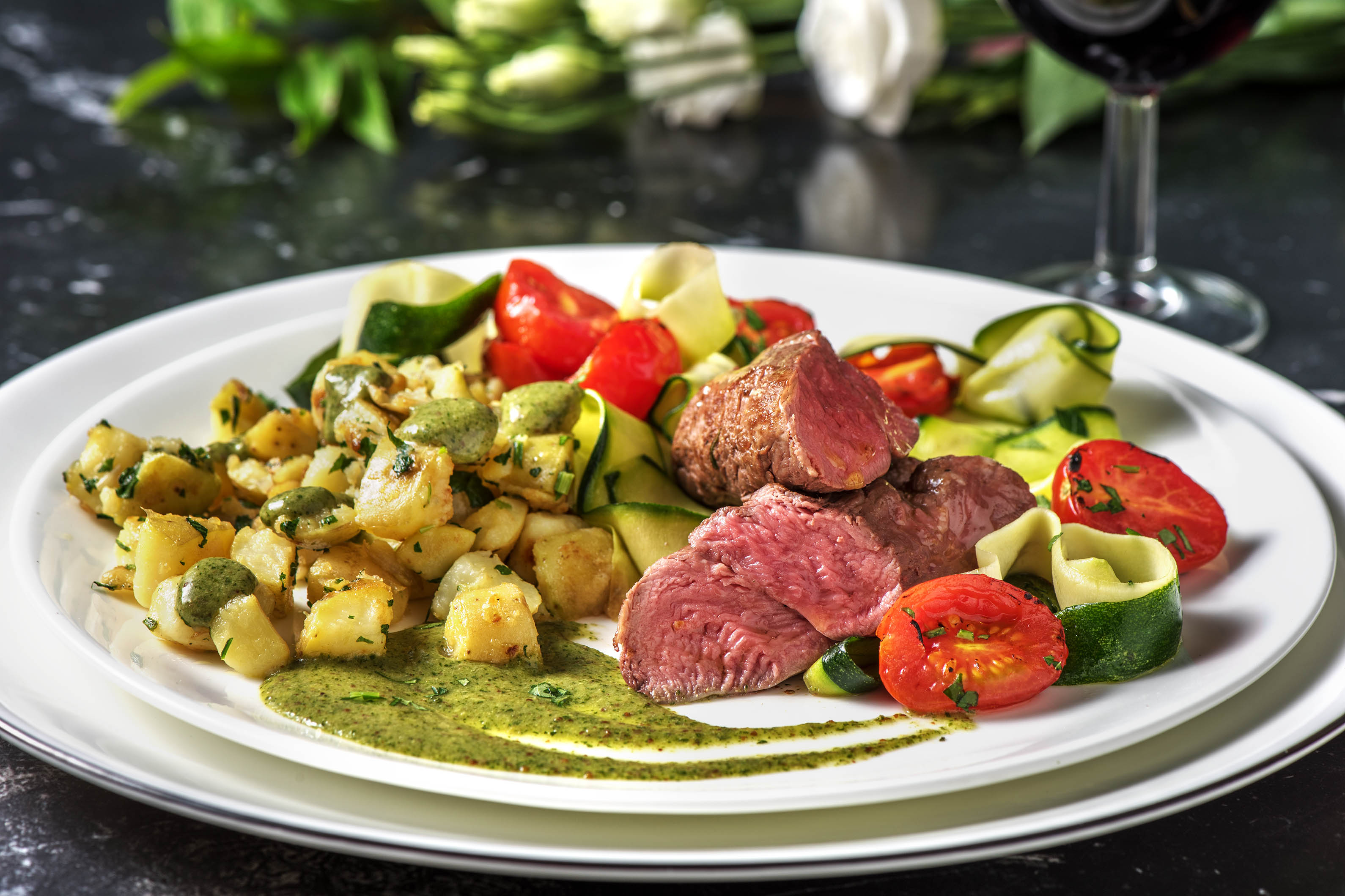 Lamb with Cheese, Leek & Potato Gratin Recipe HelloFresh
