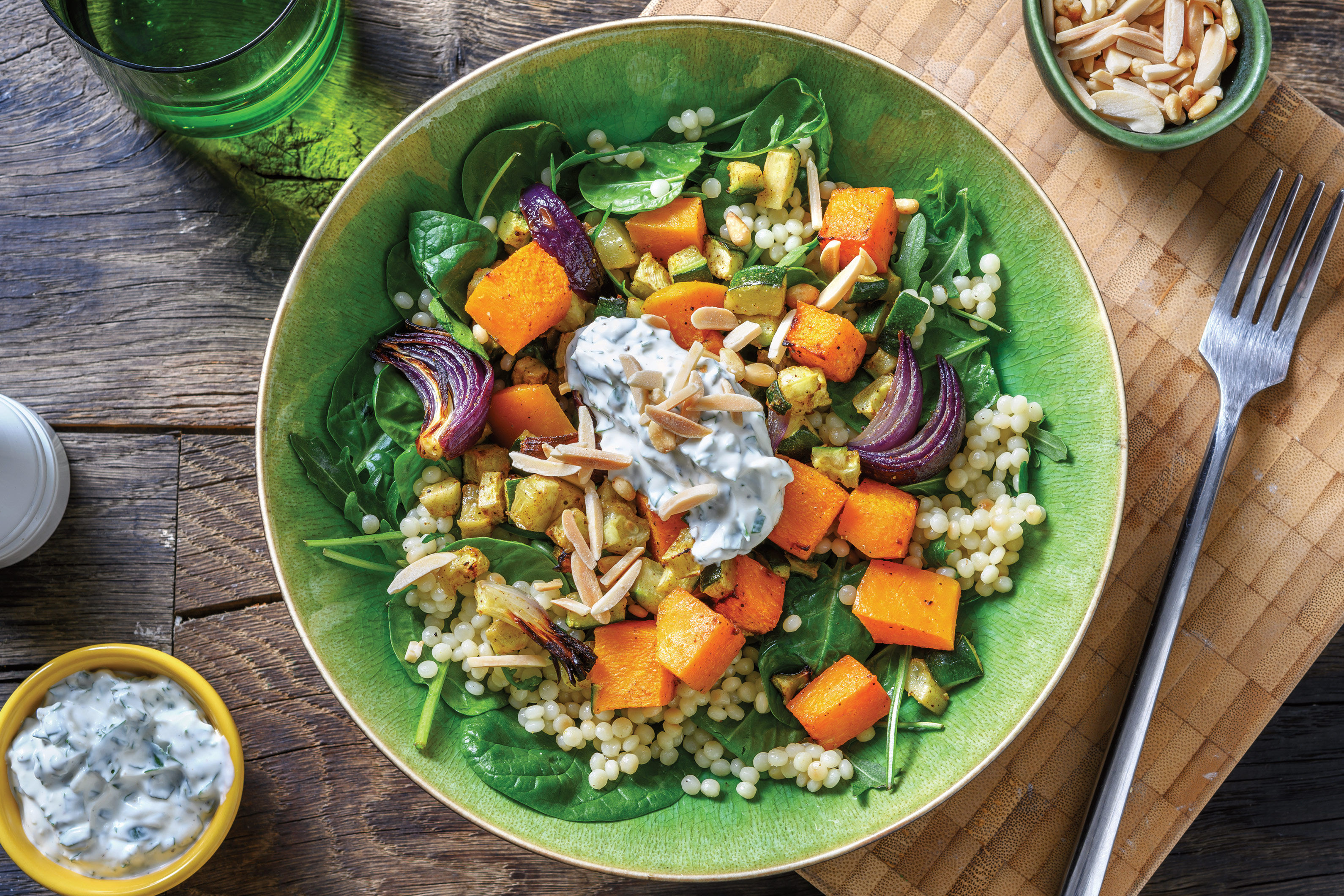 Roasted Pumpkin & Pearl Couscous Salad Recipe HelloFresh