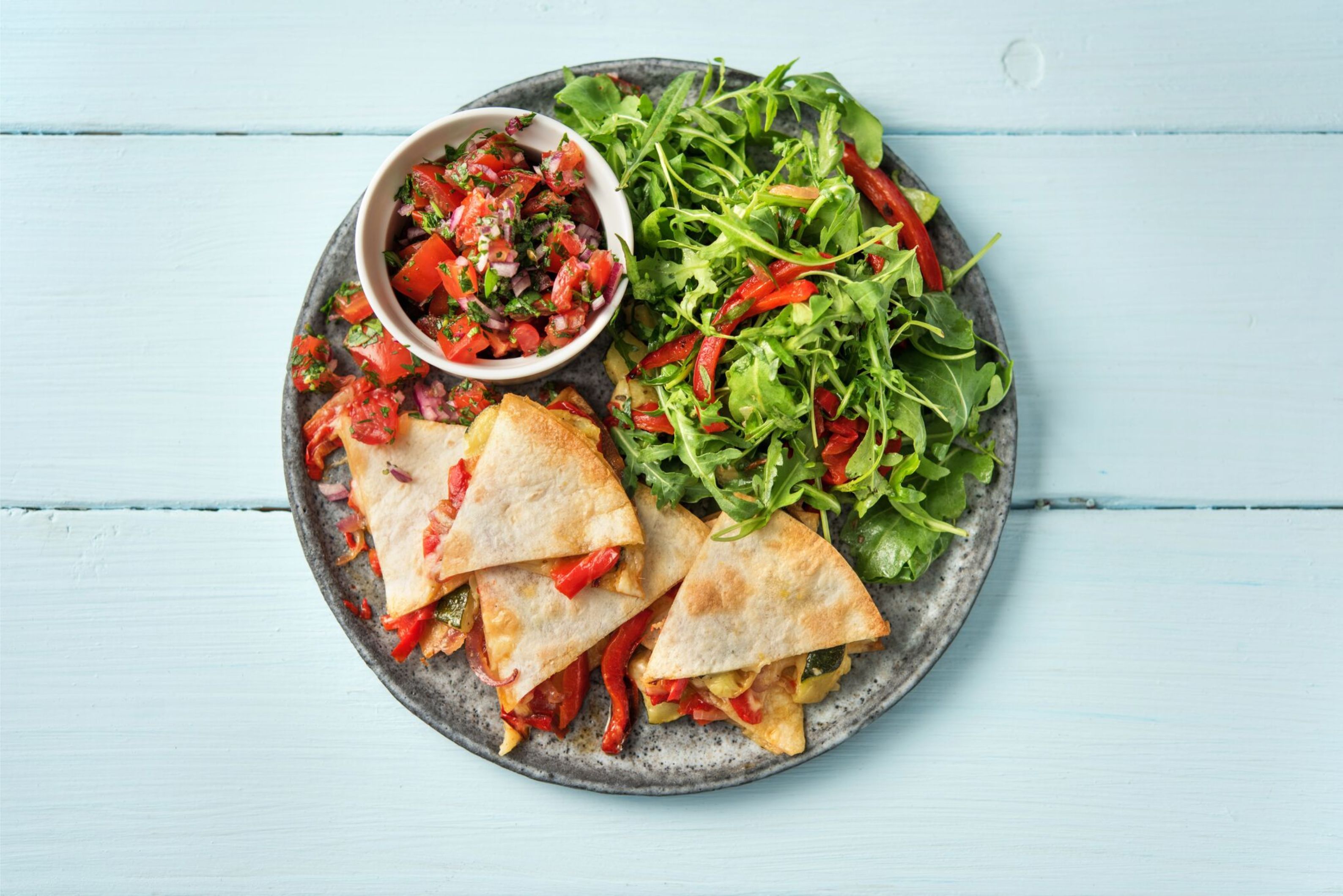 Garden Quesadillas Recipe HelloFresh