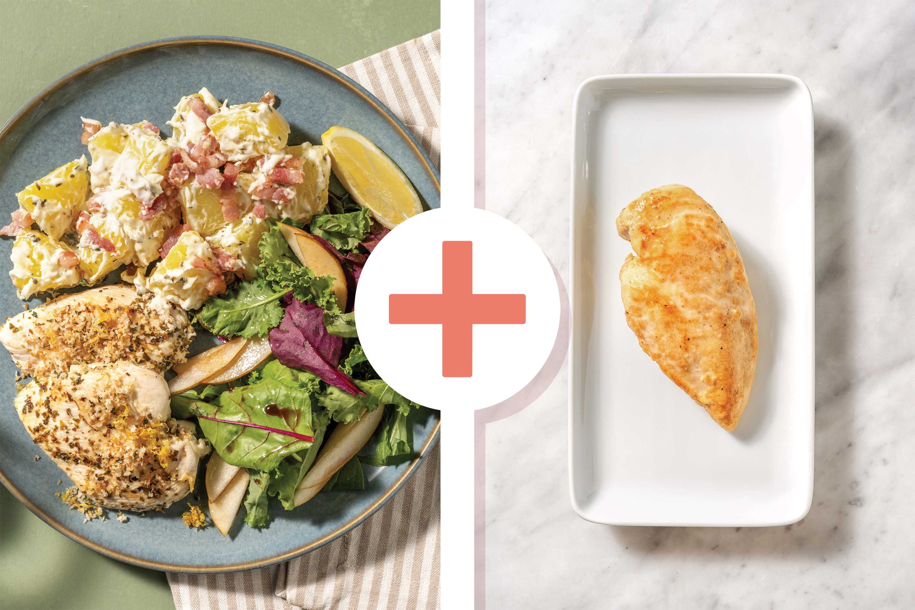 Double Thyme & Garlicky Chicken Recipe HelloFresh