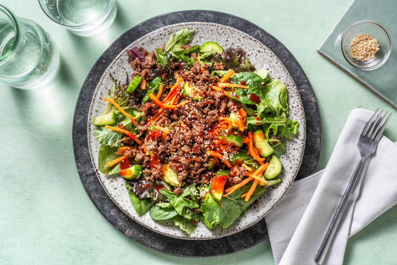 KoreanStyle Beef Salad Recipe HelloFresh