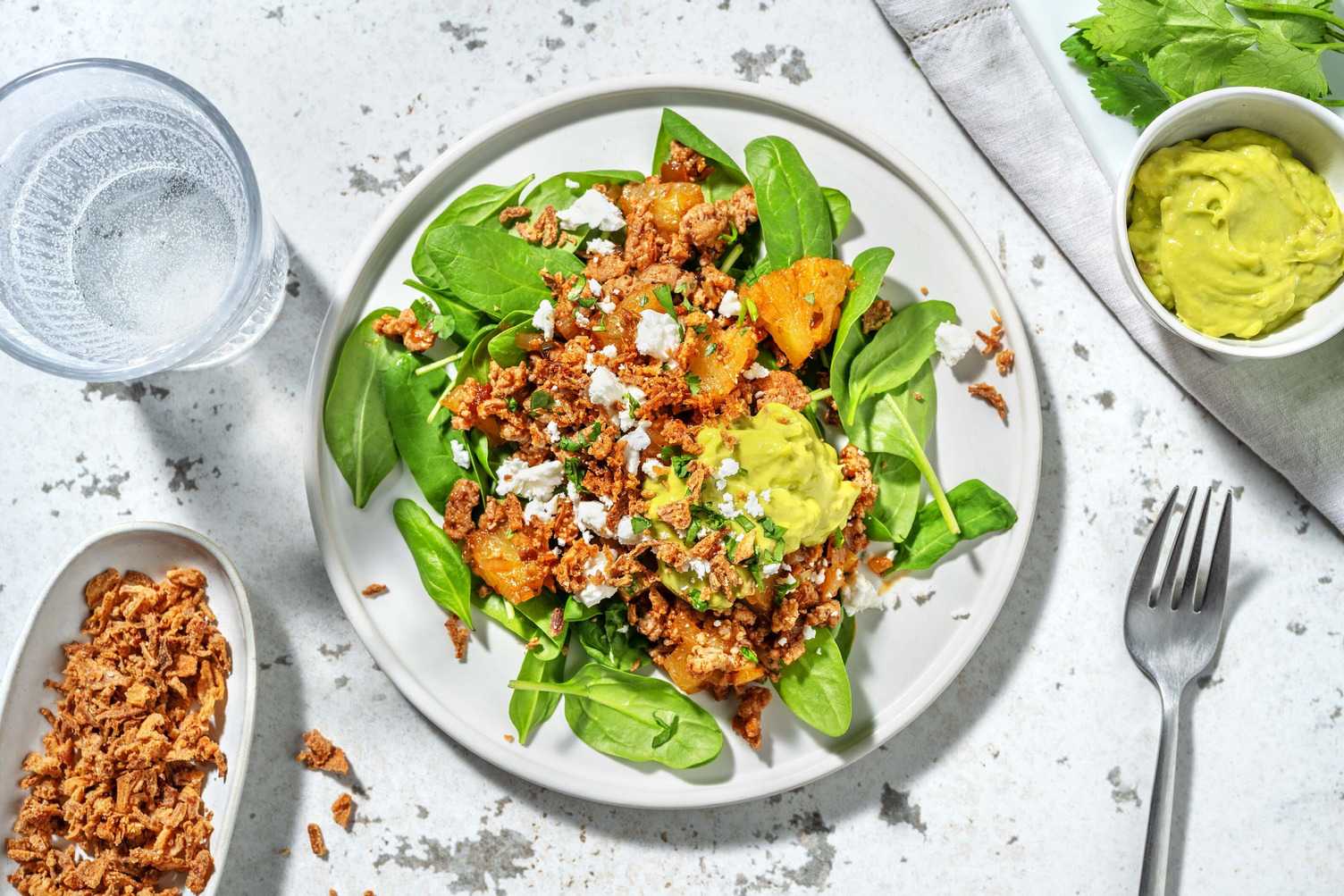 Smart Ground Pork Al PastorInspired Salad Recipe HelloFresh