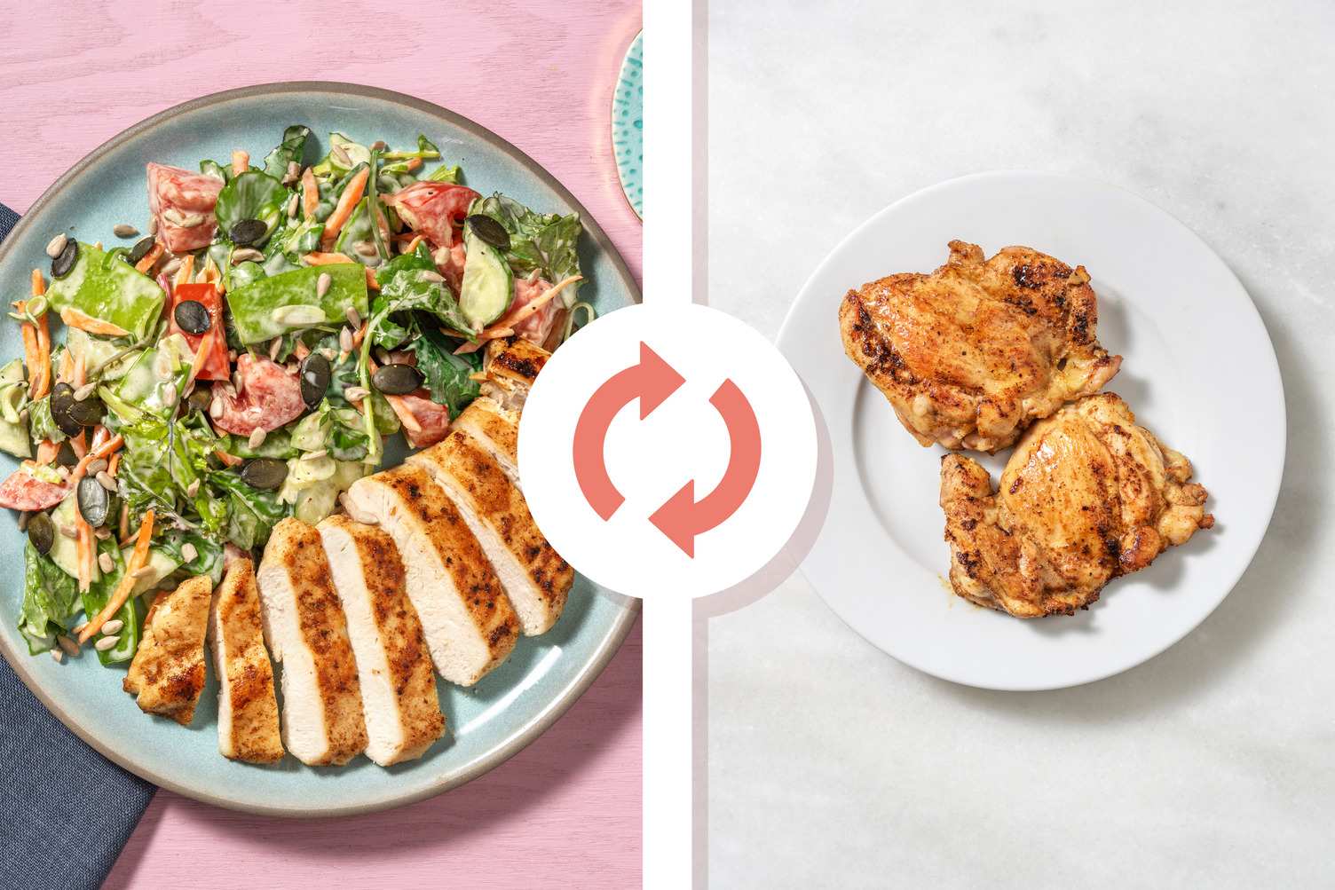 Summery Chicken Thigh Salad Recipe HelloFresh