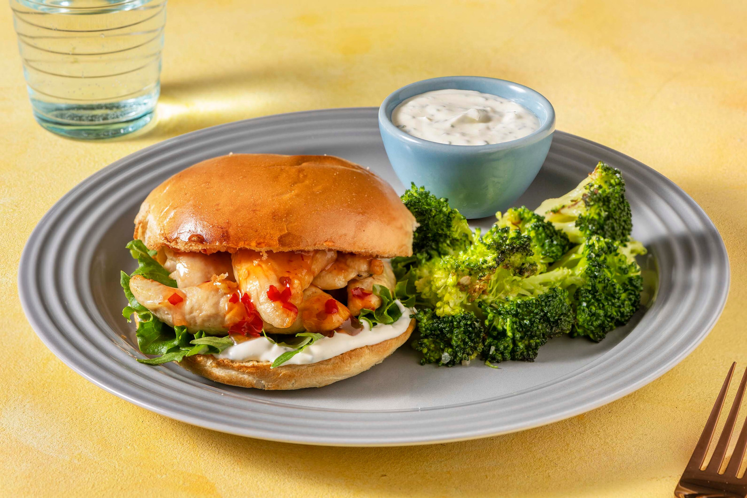 Sweet Chili Chicken Sandwiches Recipe Hellofresh 5547