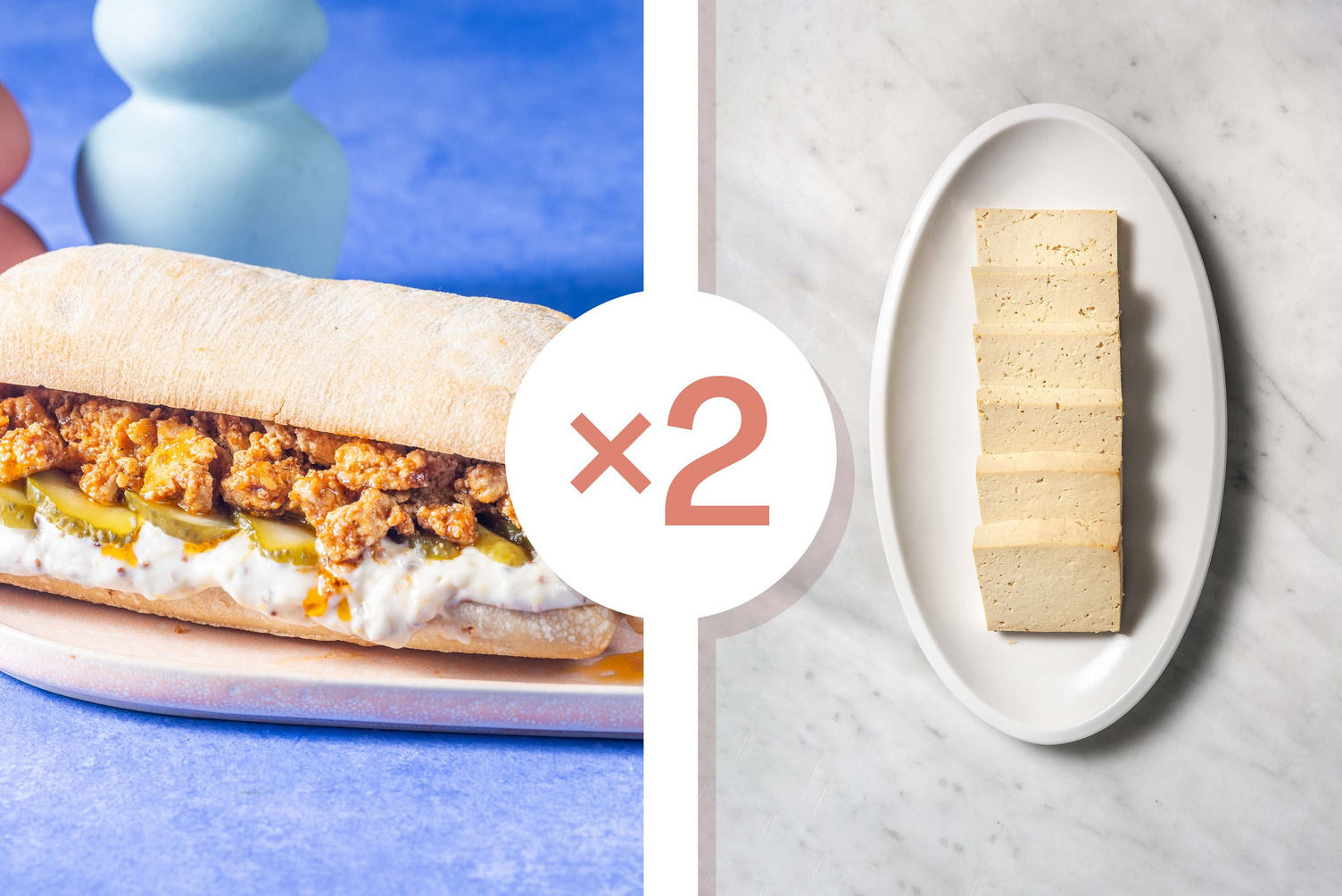 Crumbled BBQ Double Tofu Sandwiches Recipe HelloFresh