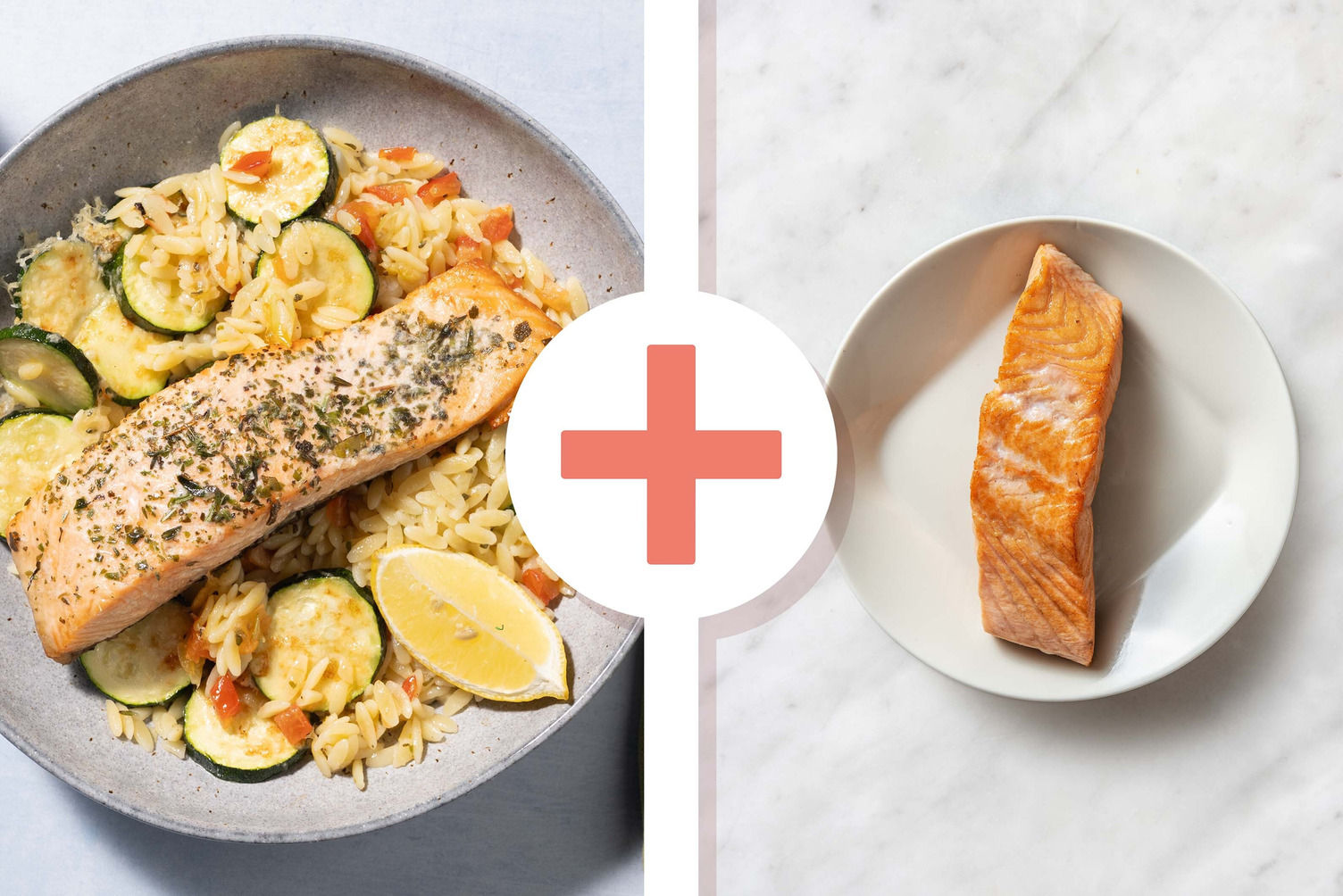 ItalianSeasoned Double Salmon Recipe HelloFresh