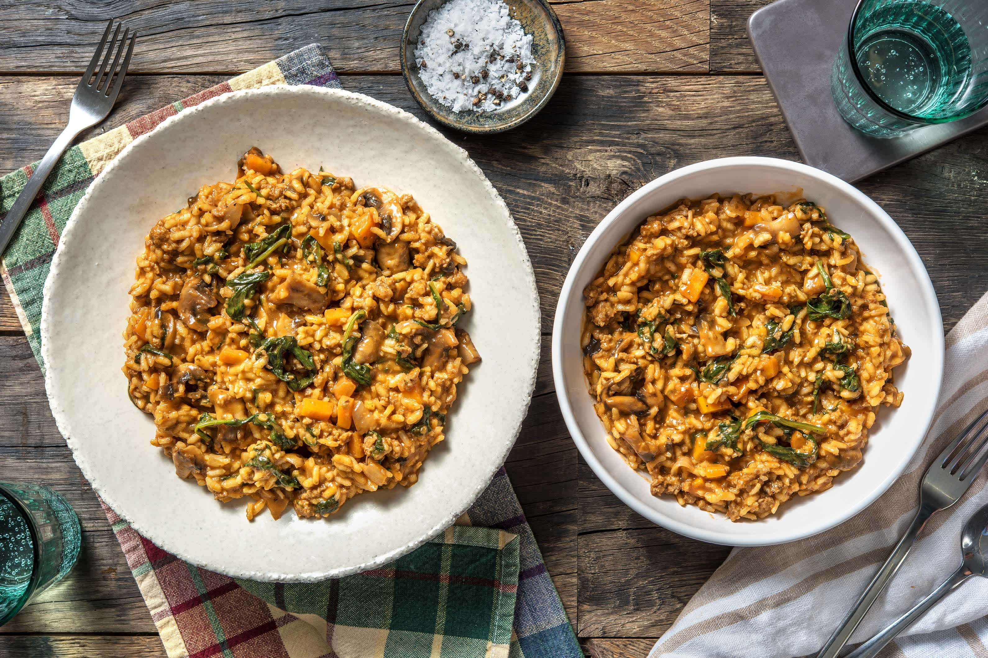 Sausage Bolognese Risotto Recipe HelloFresh