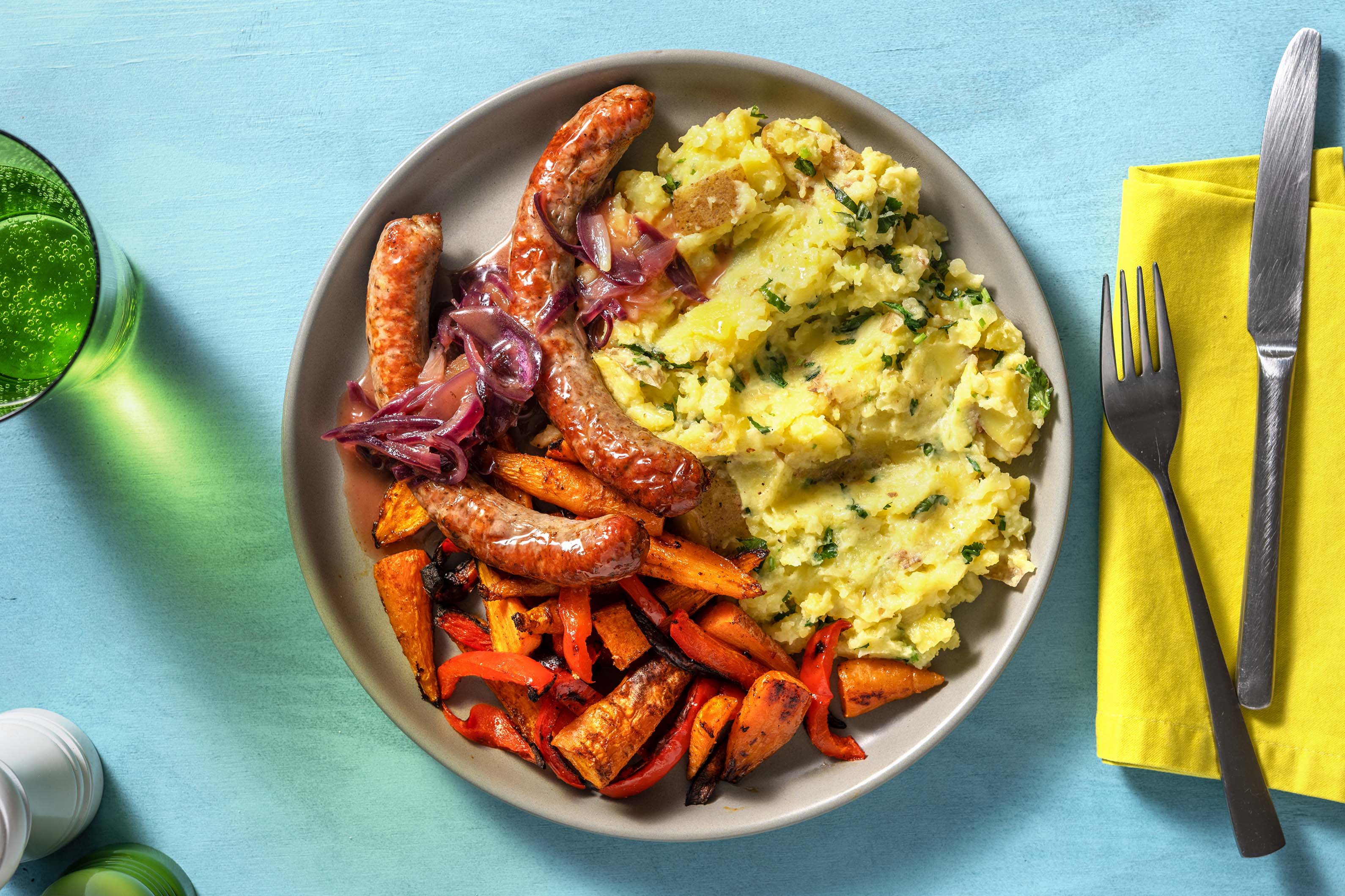 Sausages and Mash Recipe HelloFresh