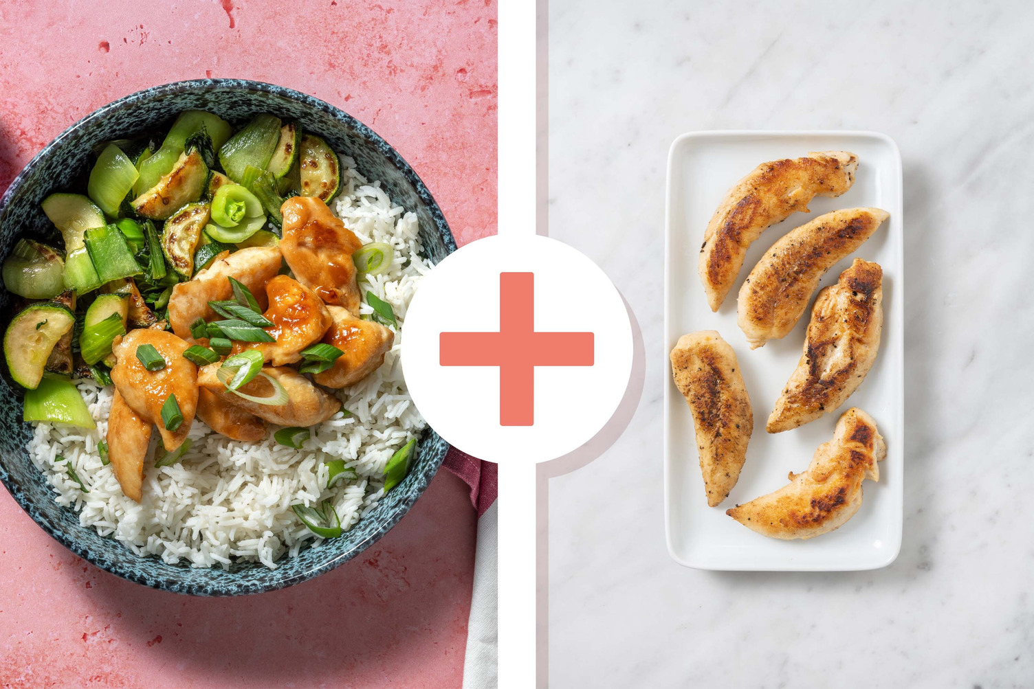 Savoury Umami Double Chicken Bowls Recipe | HelloFresh