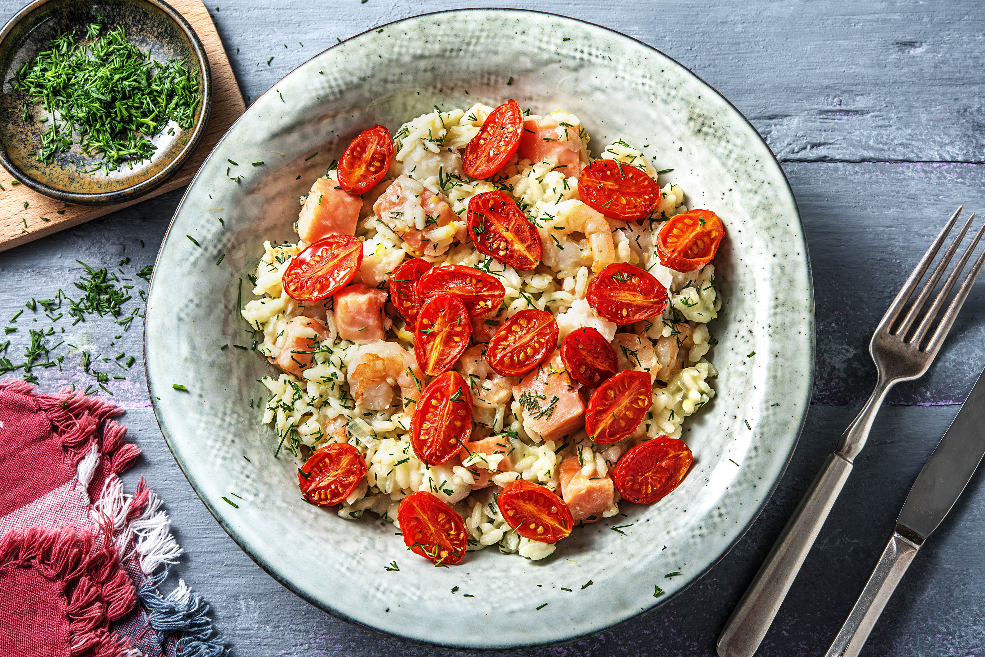 Risotto with Roasted Tomatoes Recipe HelloFresh
