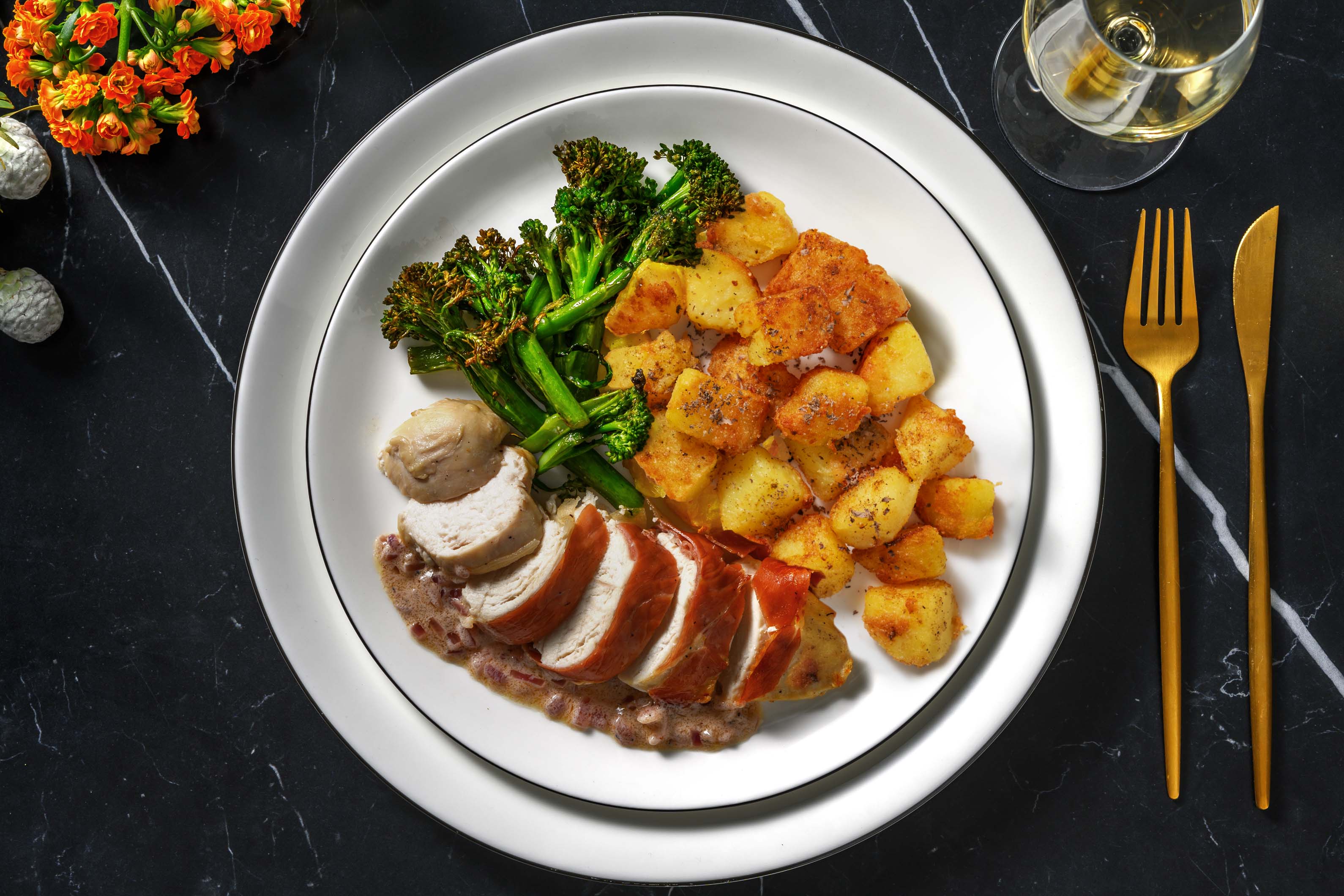 Serrano Ham Wrapped Chicken Breast Recipe HelloFresh