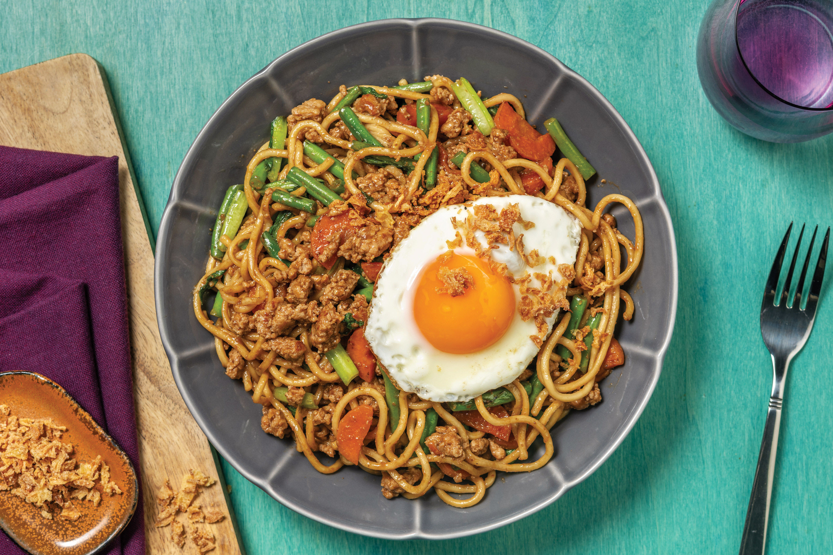 SesameHoisin Beef Noodles Recipe HelloFresh