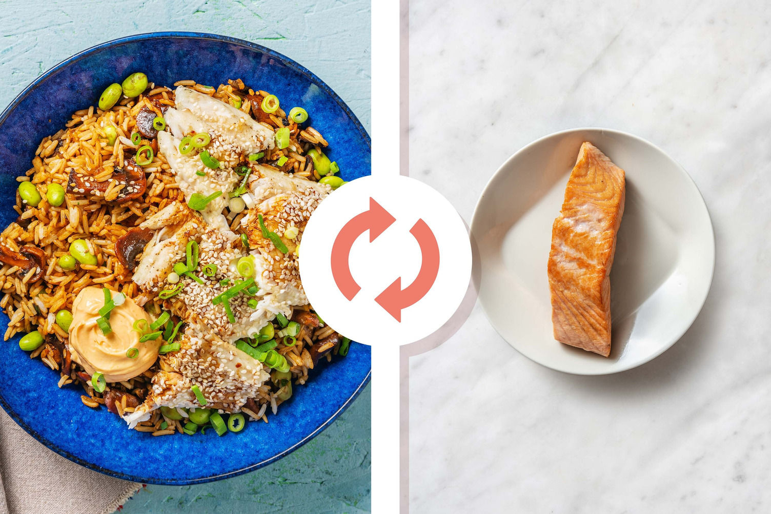 Sesame Salmon Rice Bowls Recipe HelloFresh