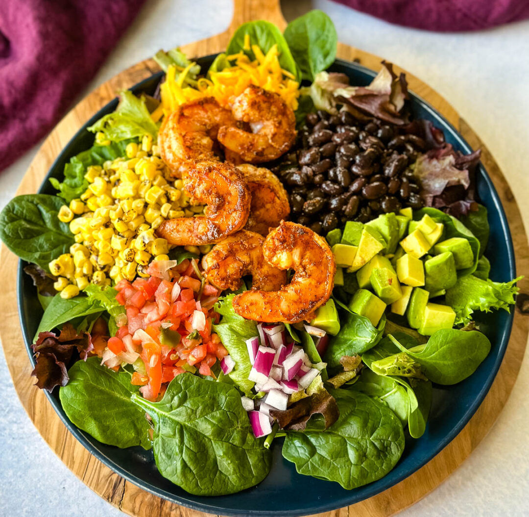 Smart TexMex Shrimp and Corn Salad Recipe HelloFresh