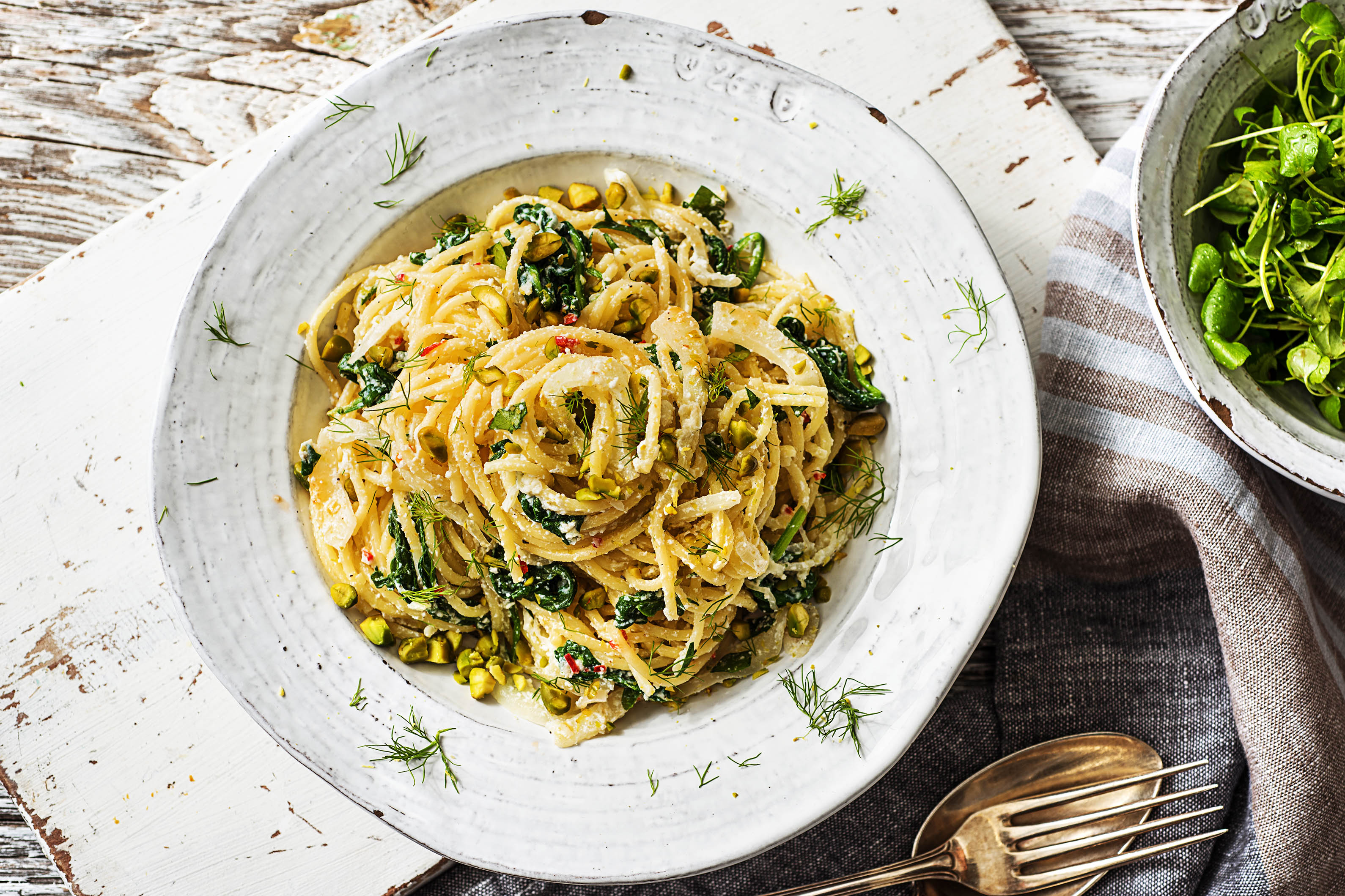 Ricotta and Fennel Spaghetti Recipe | HelloFresh