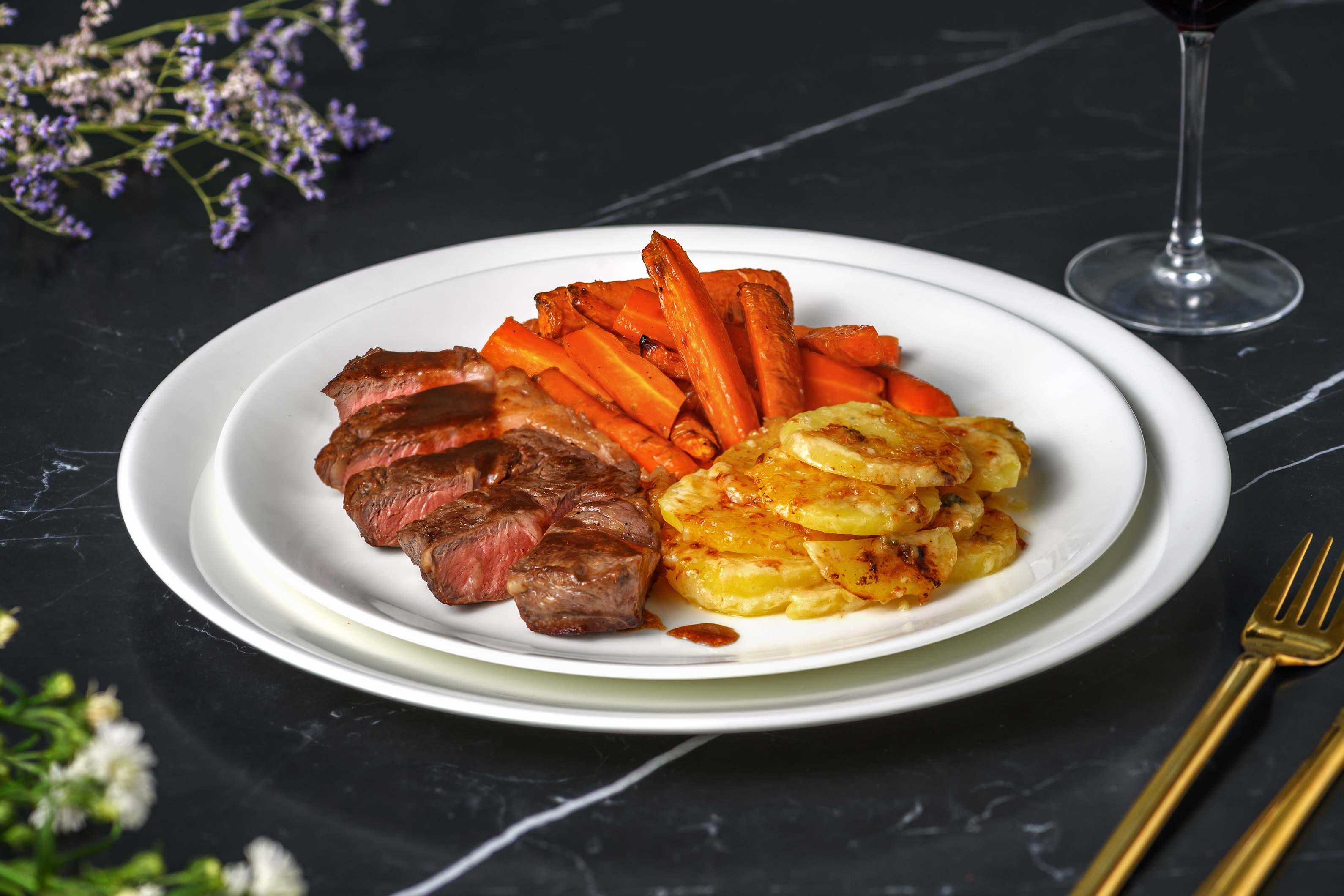 Sirloin Steak and Red Wine Jus Recipe HelloFresh
